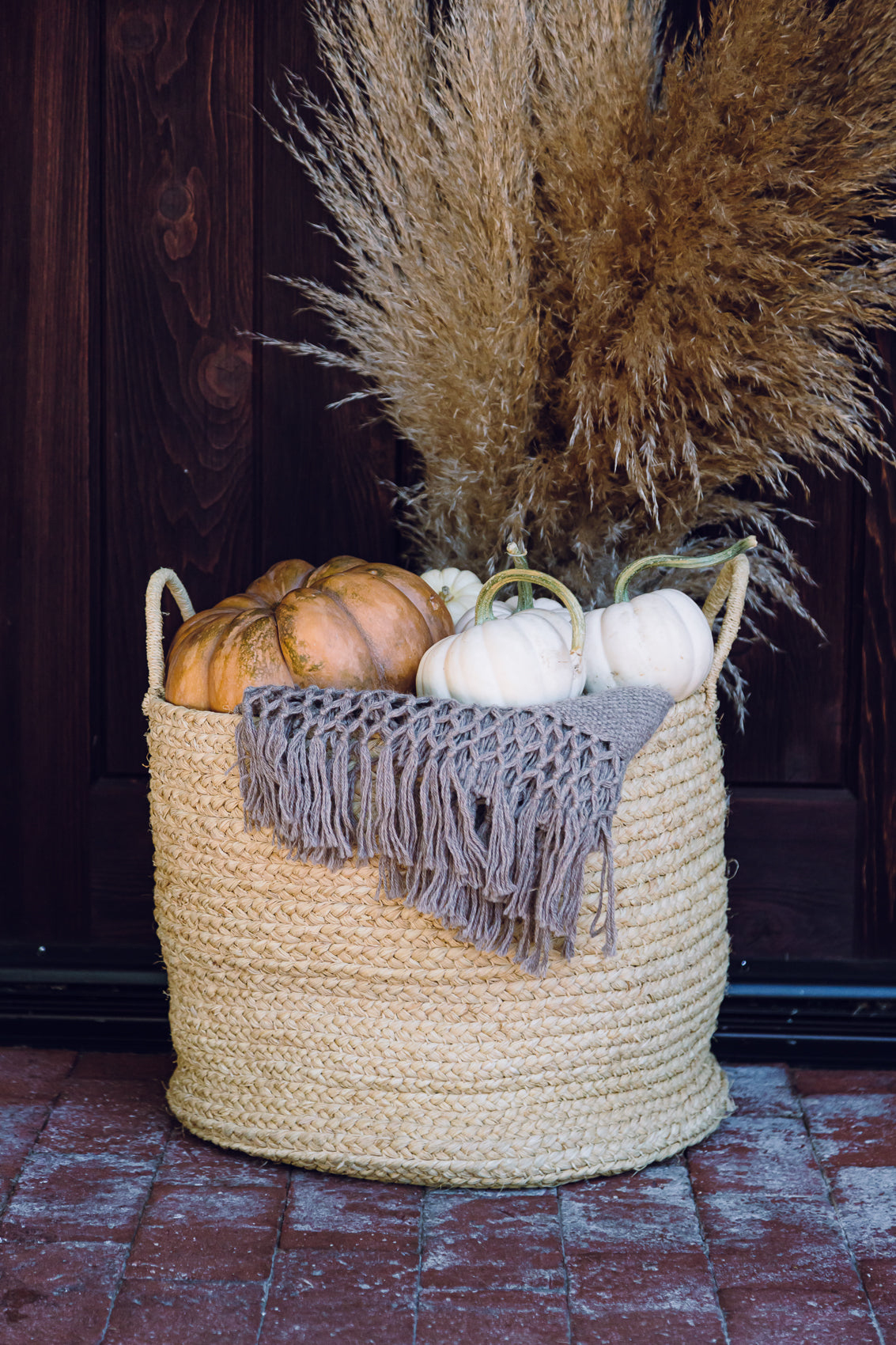 A Fall Basket Styled by Caroline Diani