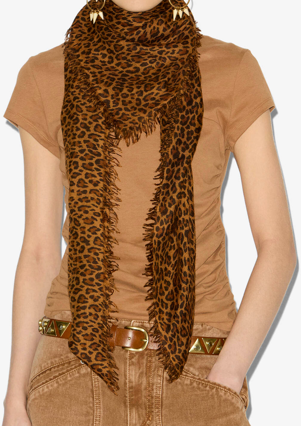 Madicia Scarf | Leopard
