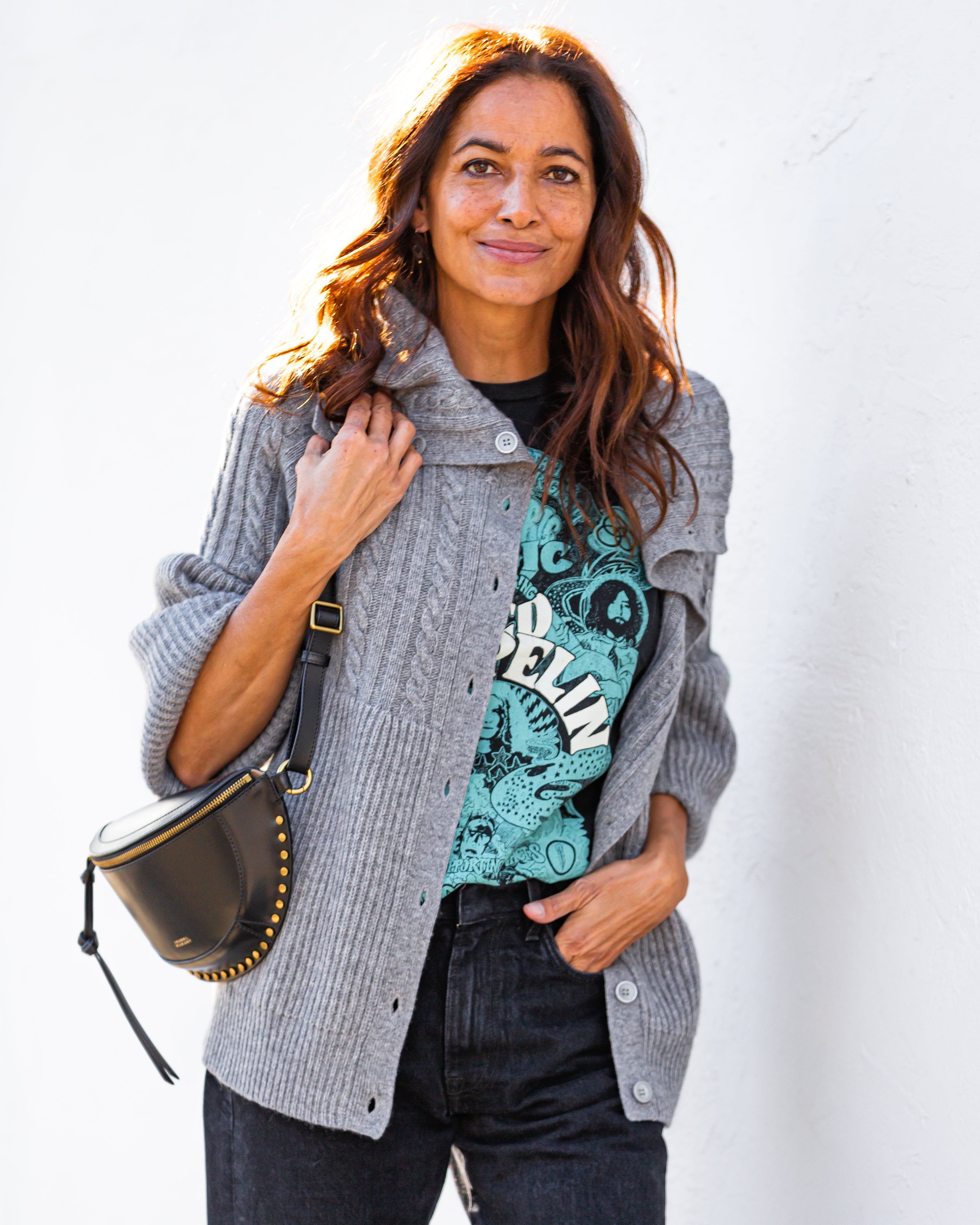 Skano Leather Bag | Black