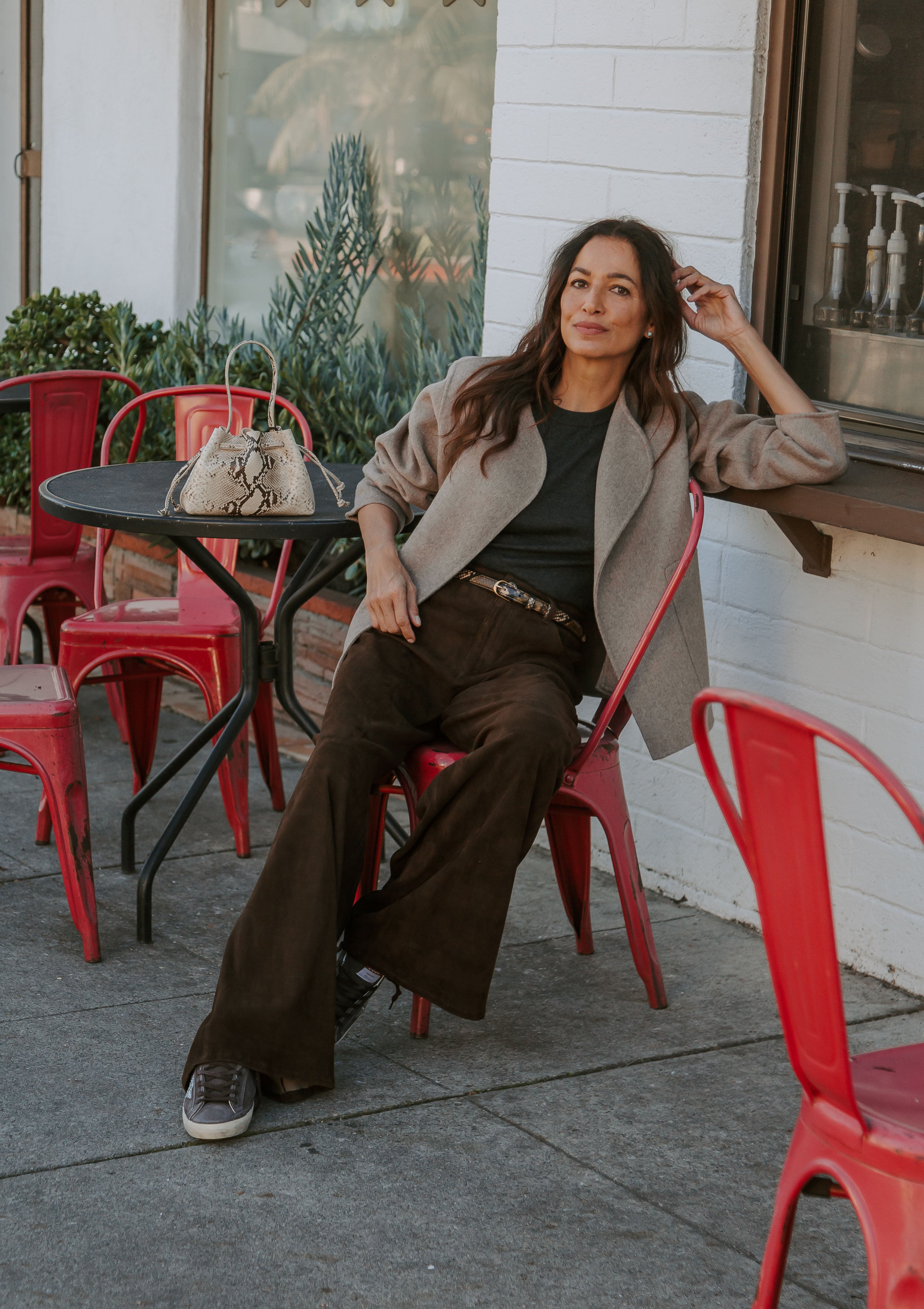 Superstar Sneaker Suede Glitter Star | Brown/Silver