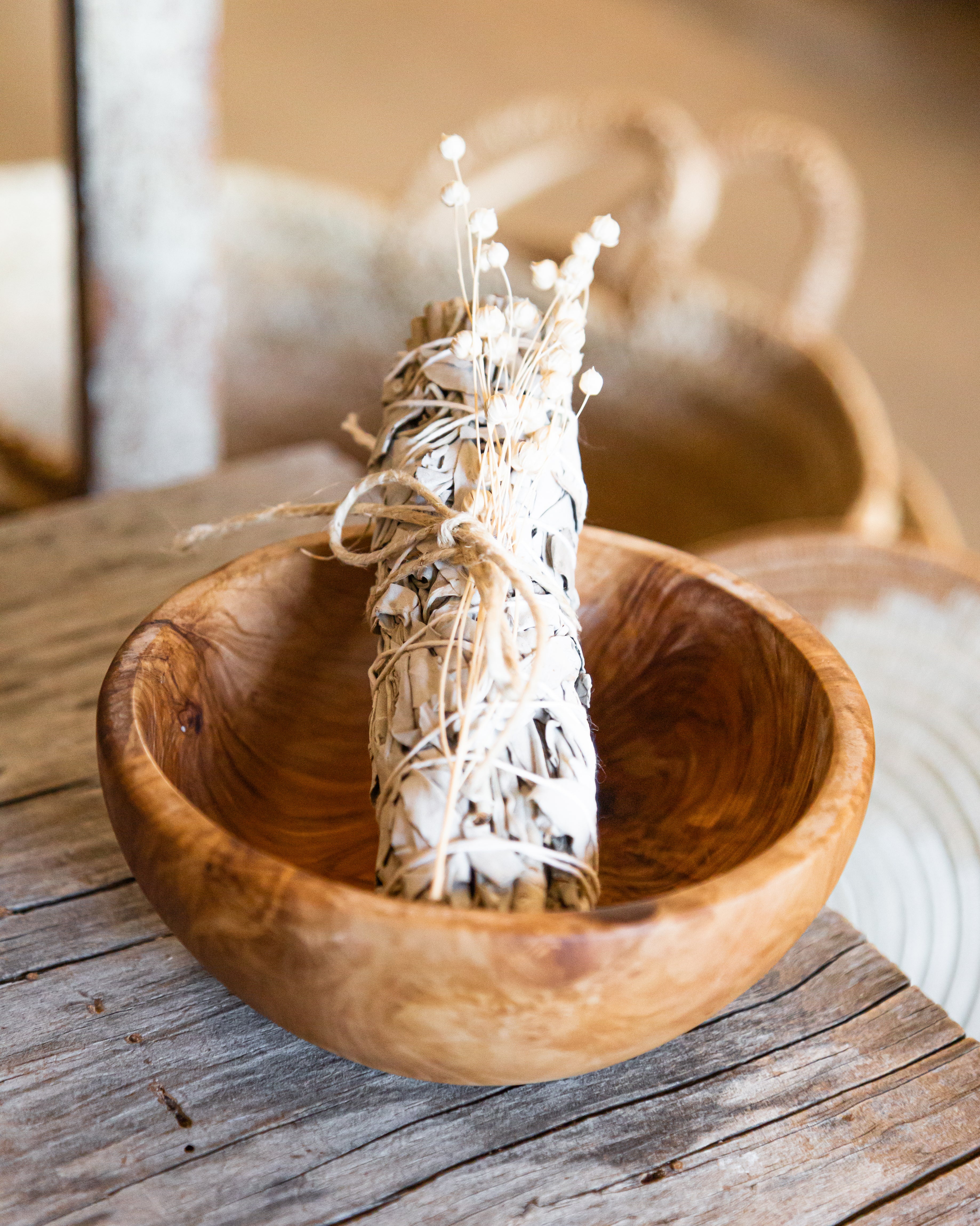 Olive Wood Bowl | Large