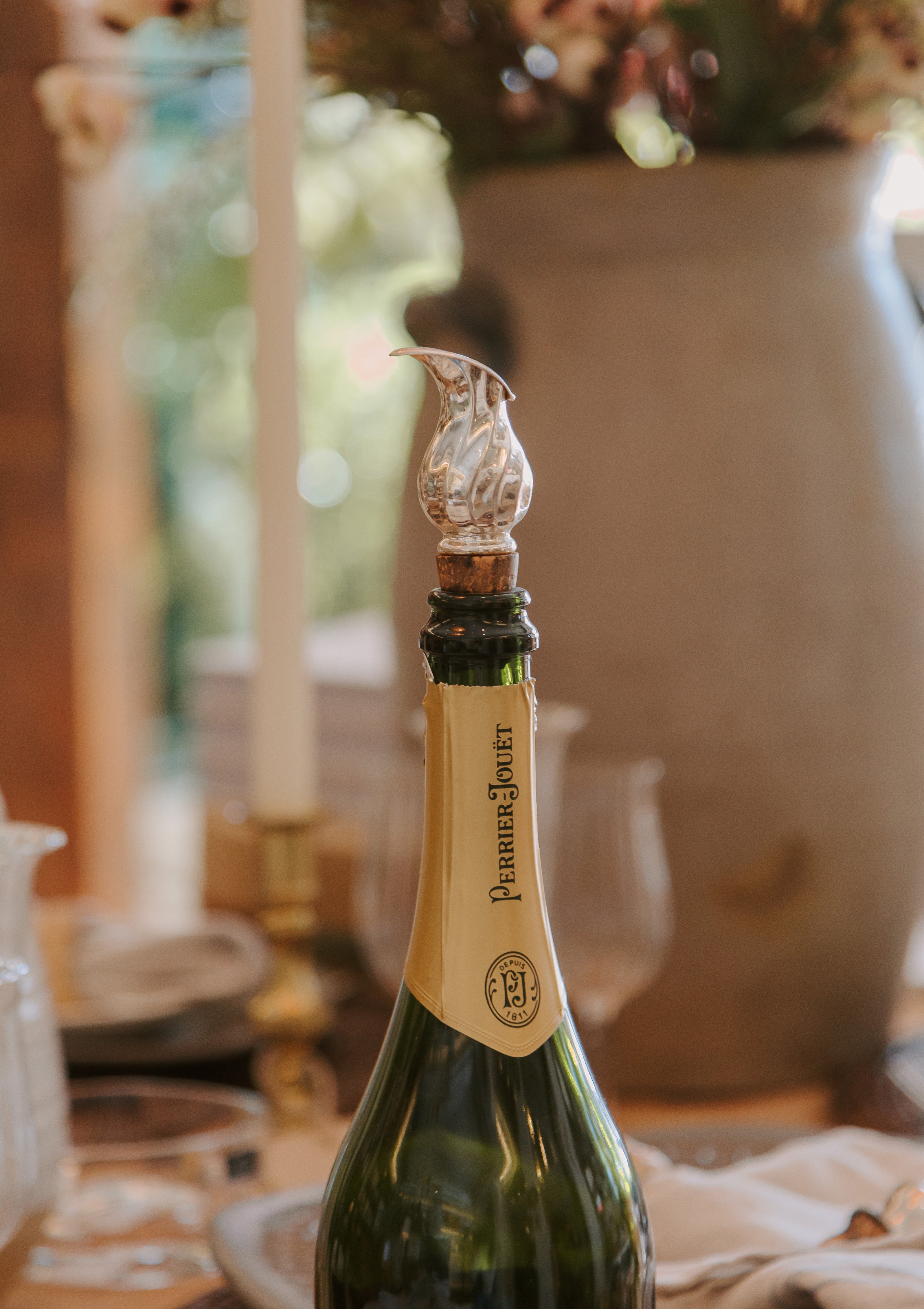 Antique Bottle Stopper With Spout 1