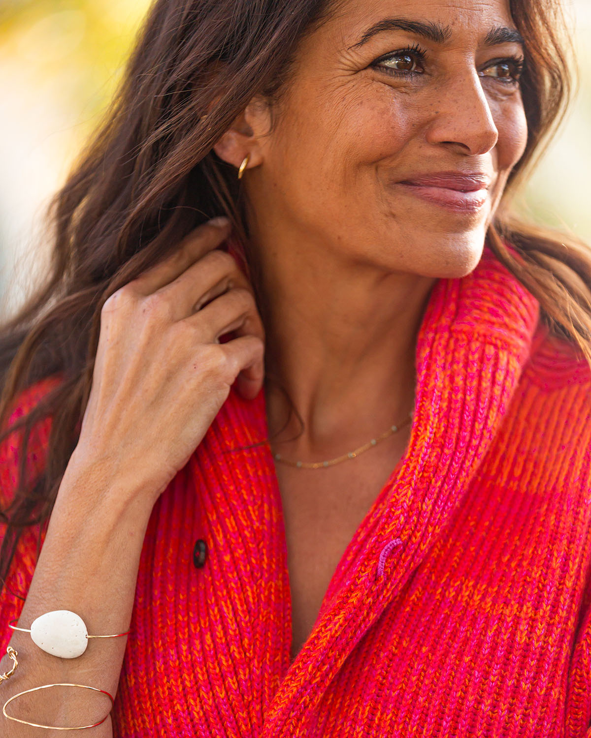 Stone Cuff | Roman Travertine | Medium