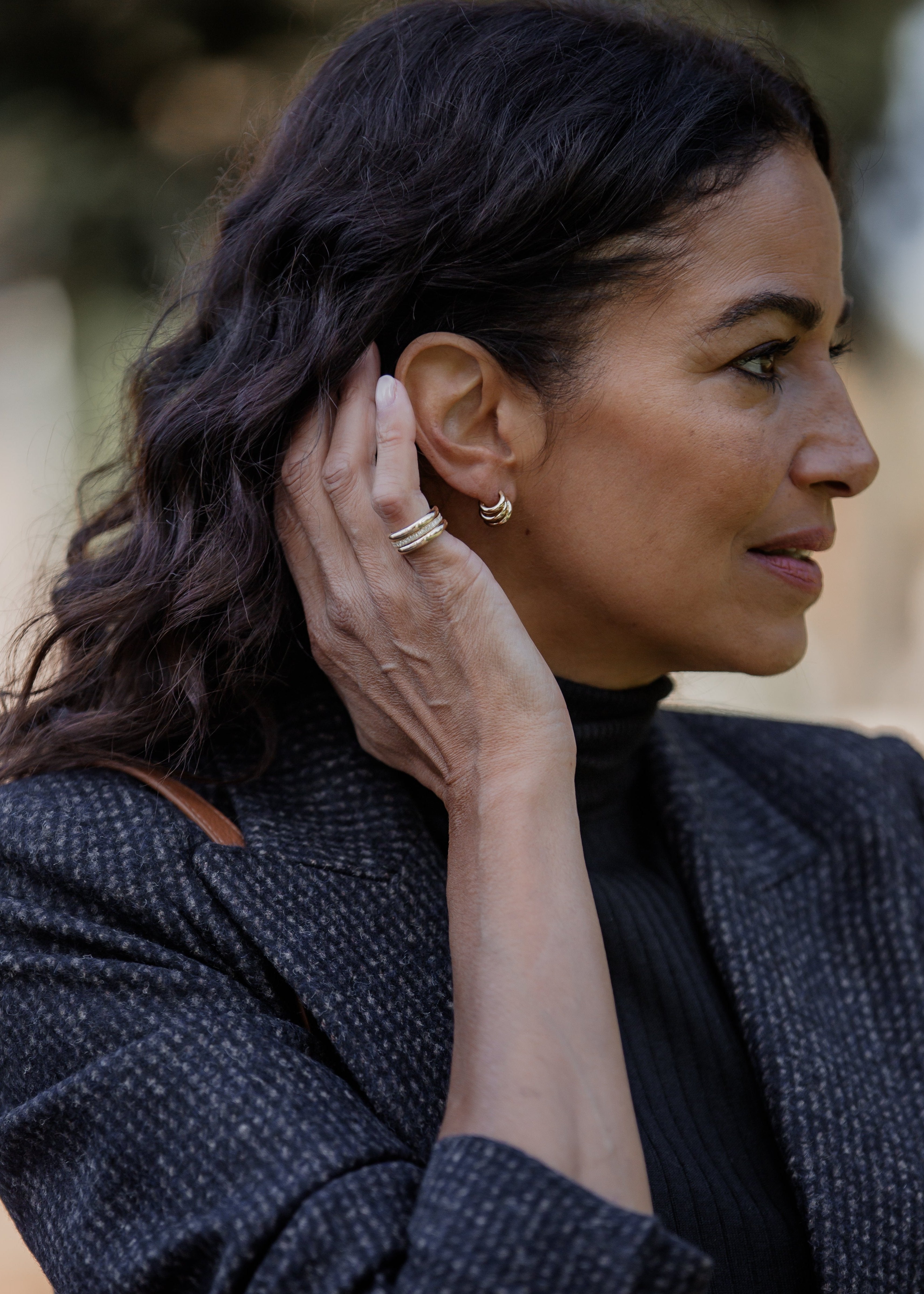 Classic Earring Stack | Gold