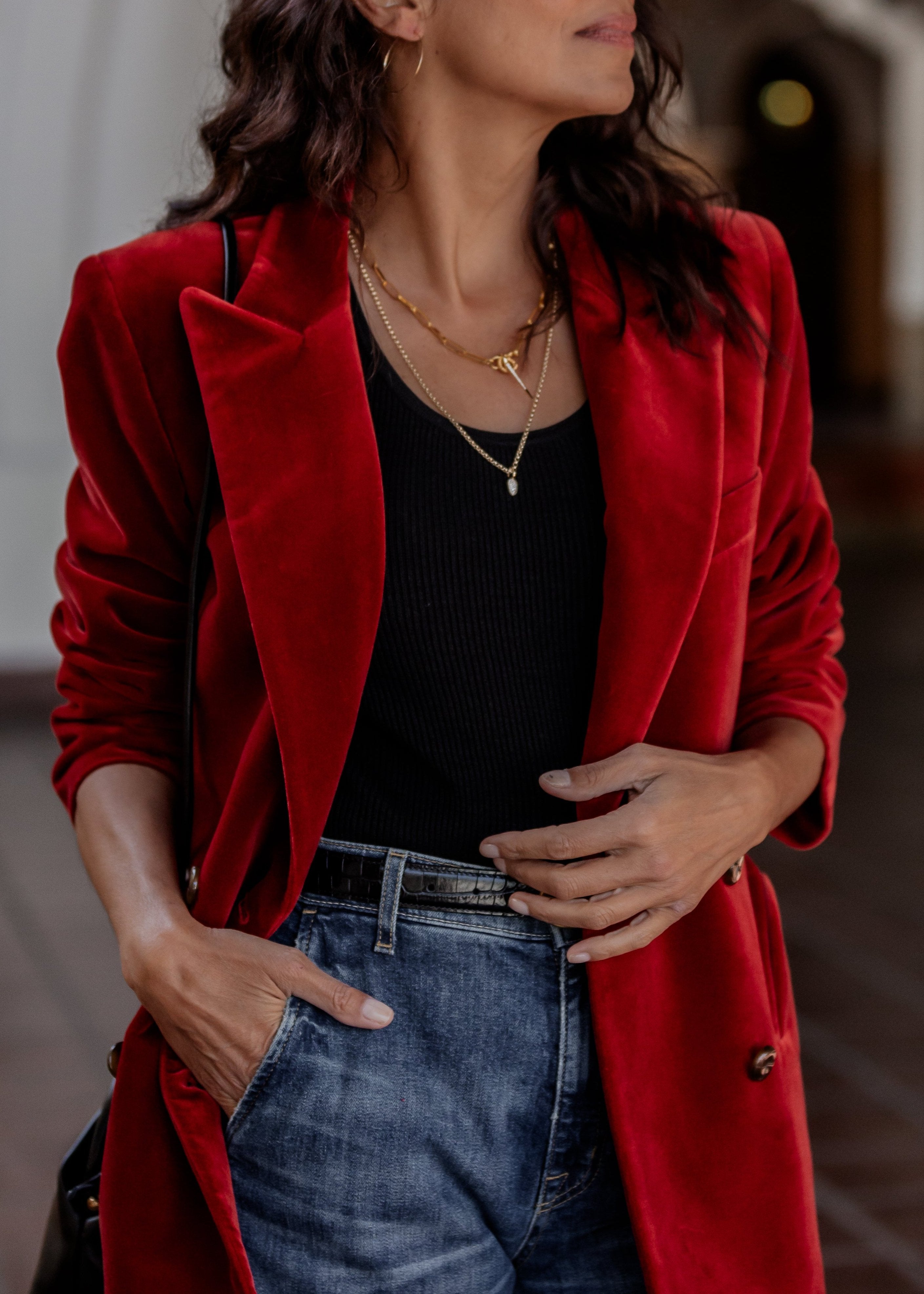 Pip Pendant | White Topaz