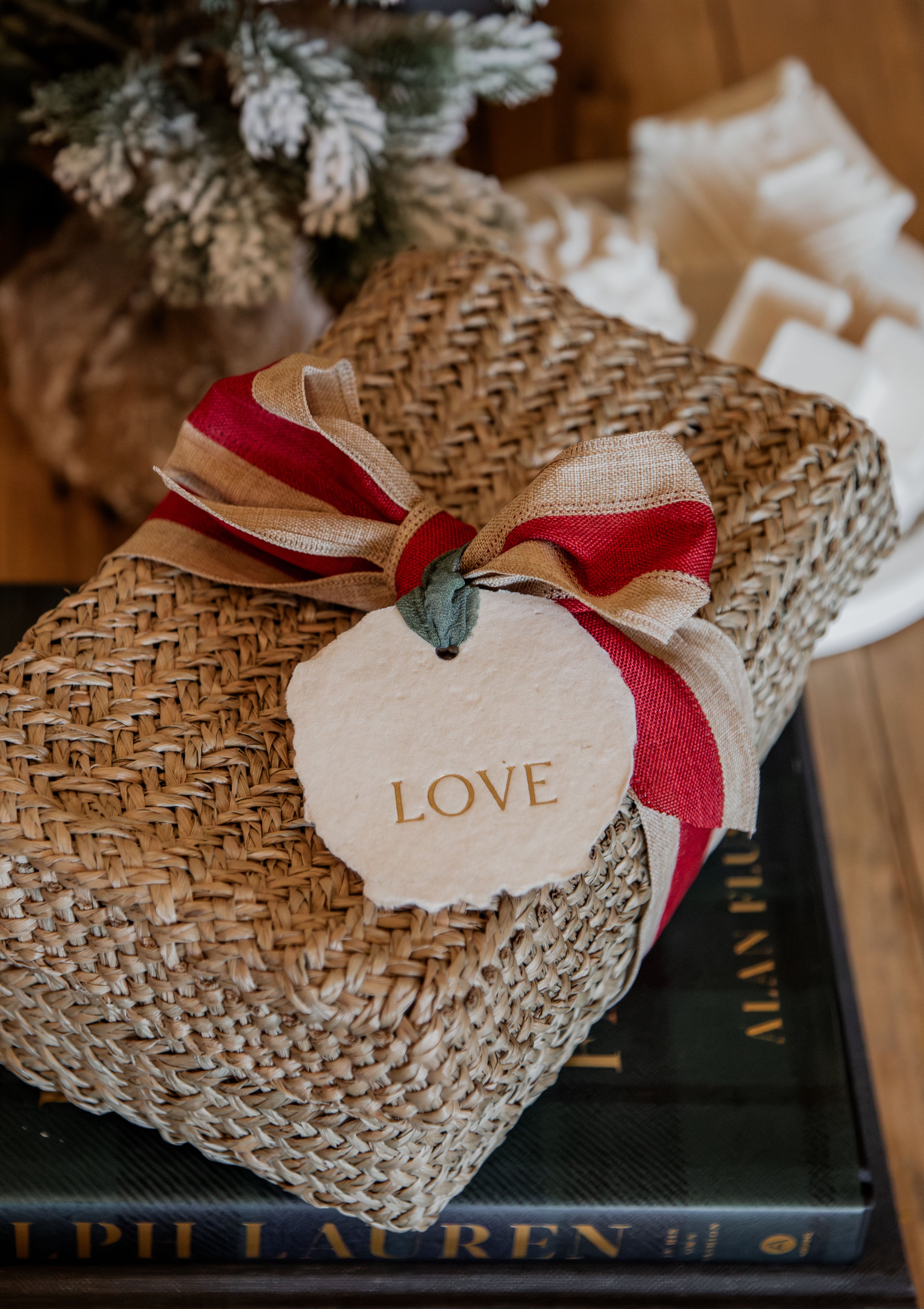 Love Ornament Gift Tag