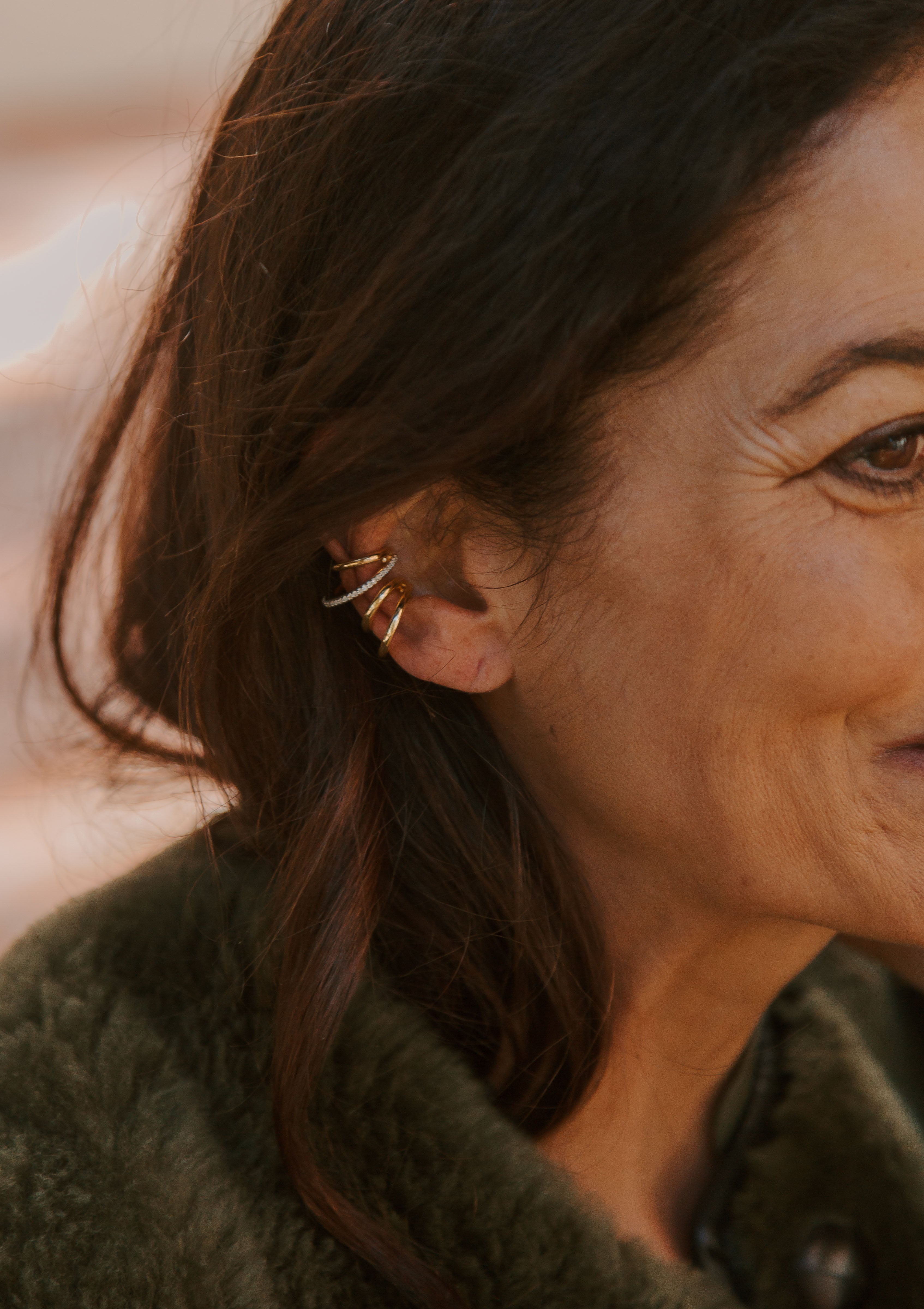 Double Ear Cuff | Gold