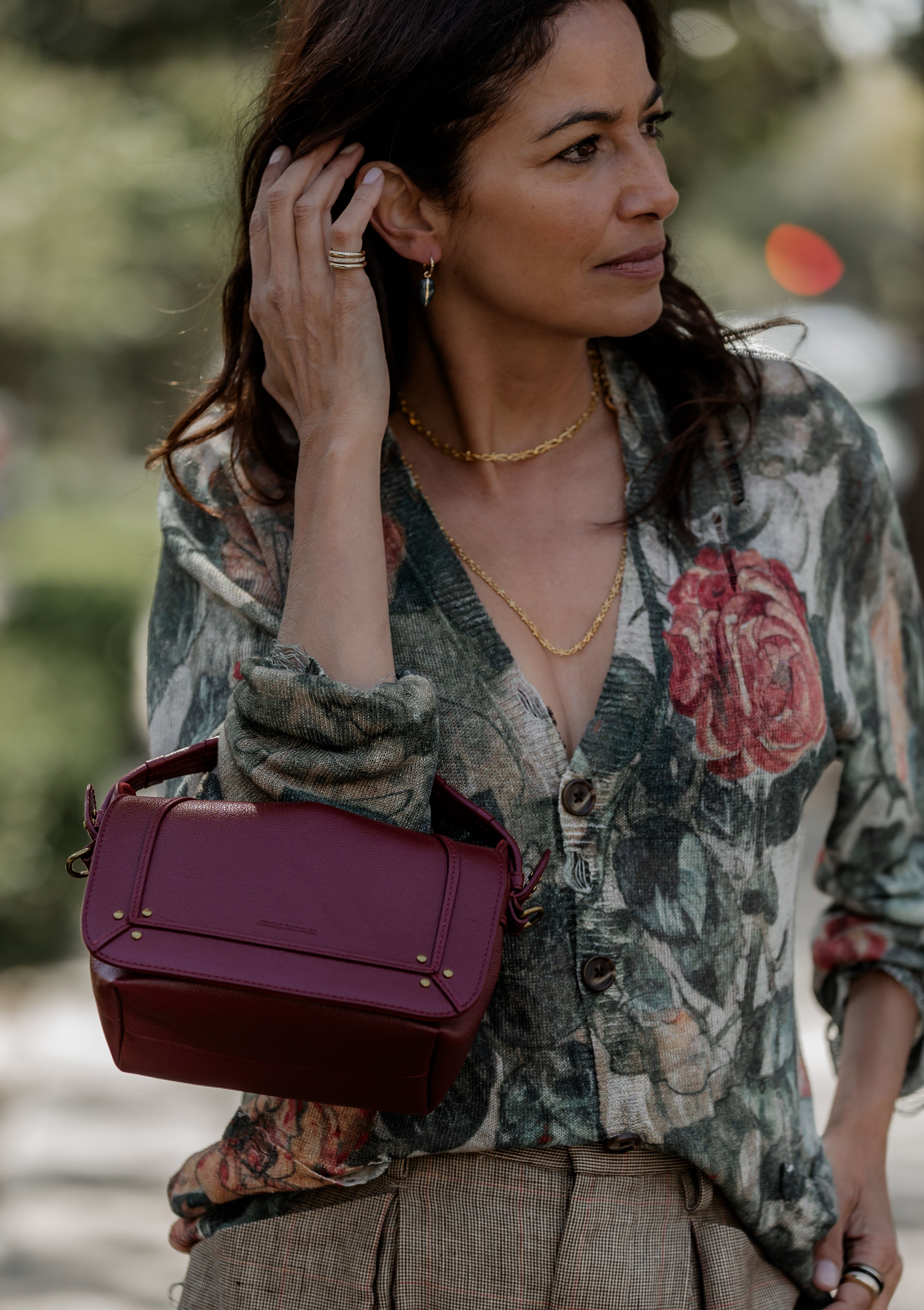 14K Triple Gold & Diamond Pinky Ring Stack | Gold