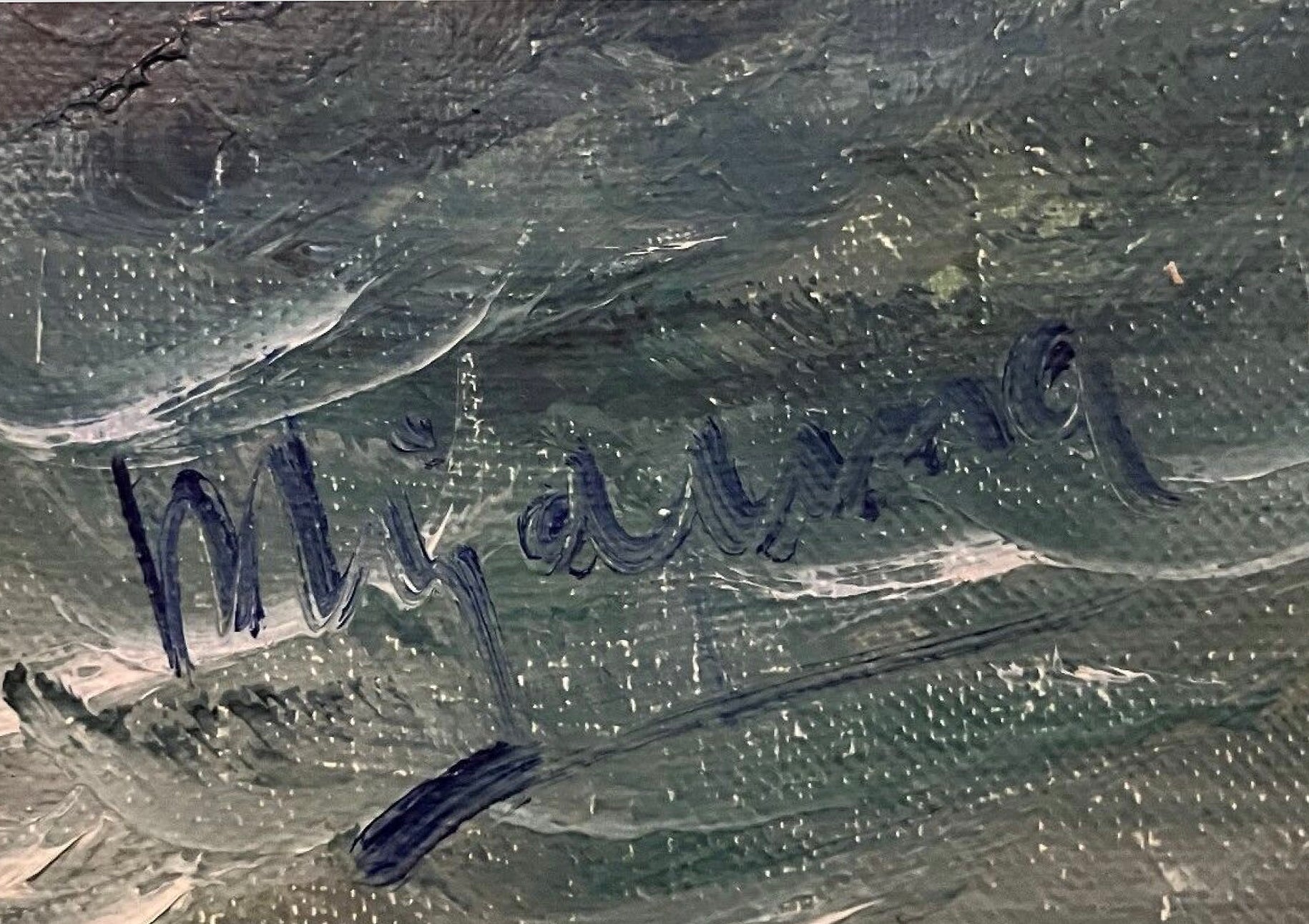 Antique Dutch Seascape Oil Painting | 27” x 19”