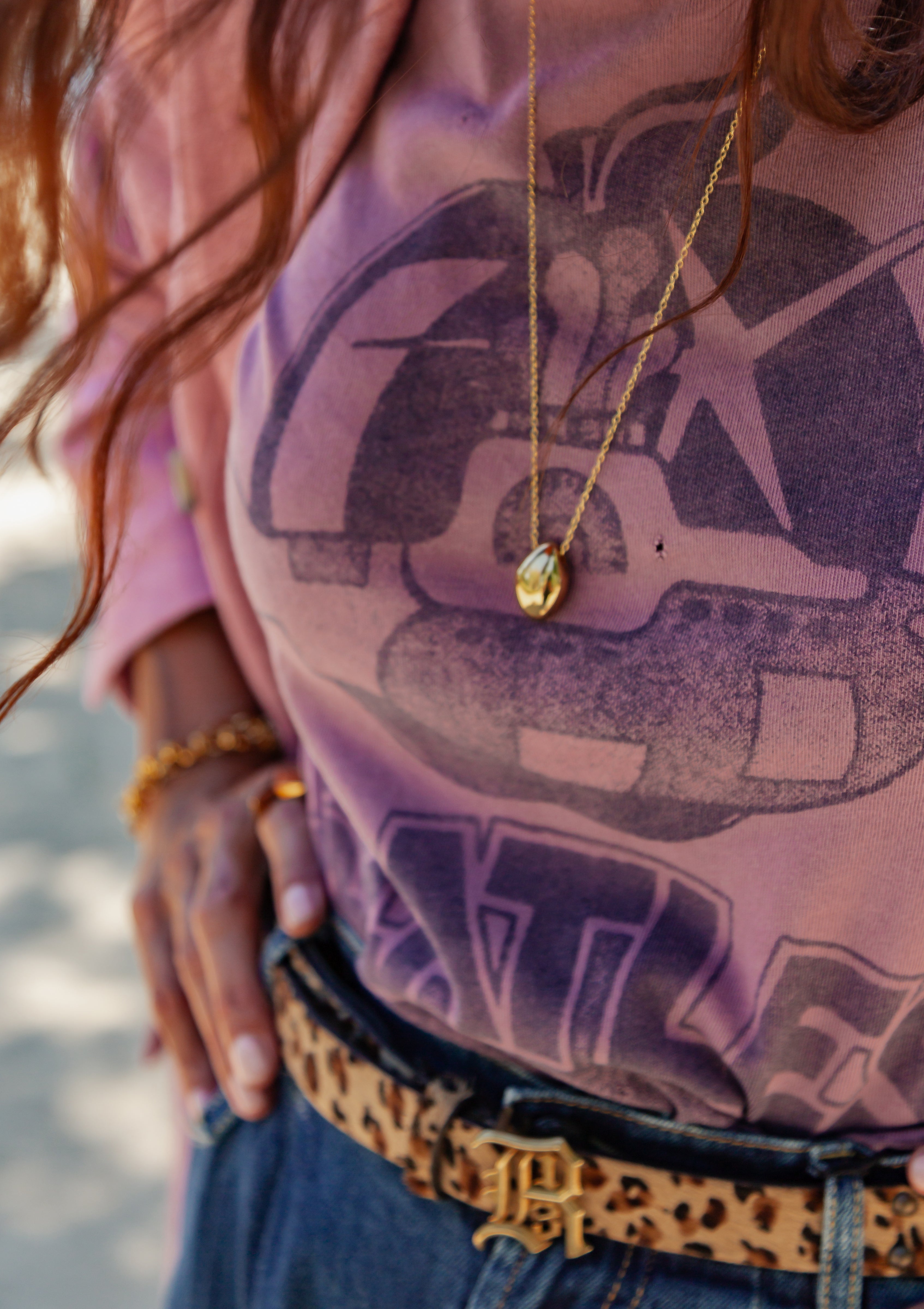 Delicate Sabi Necklace | Gold Plated Brass