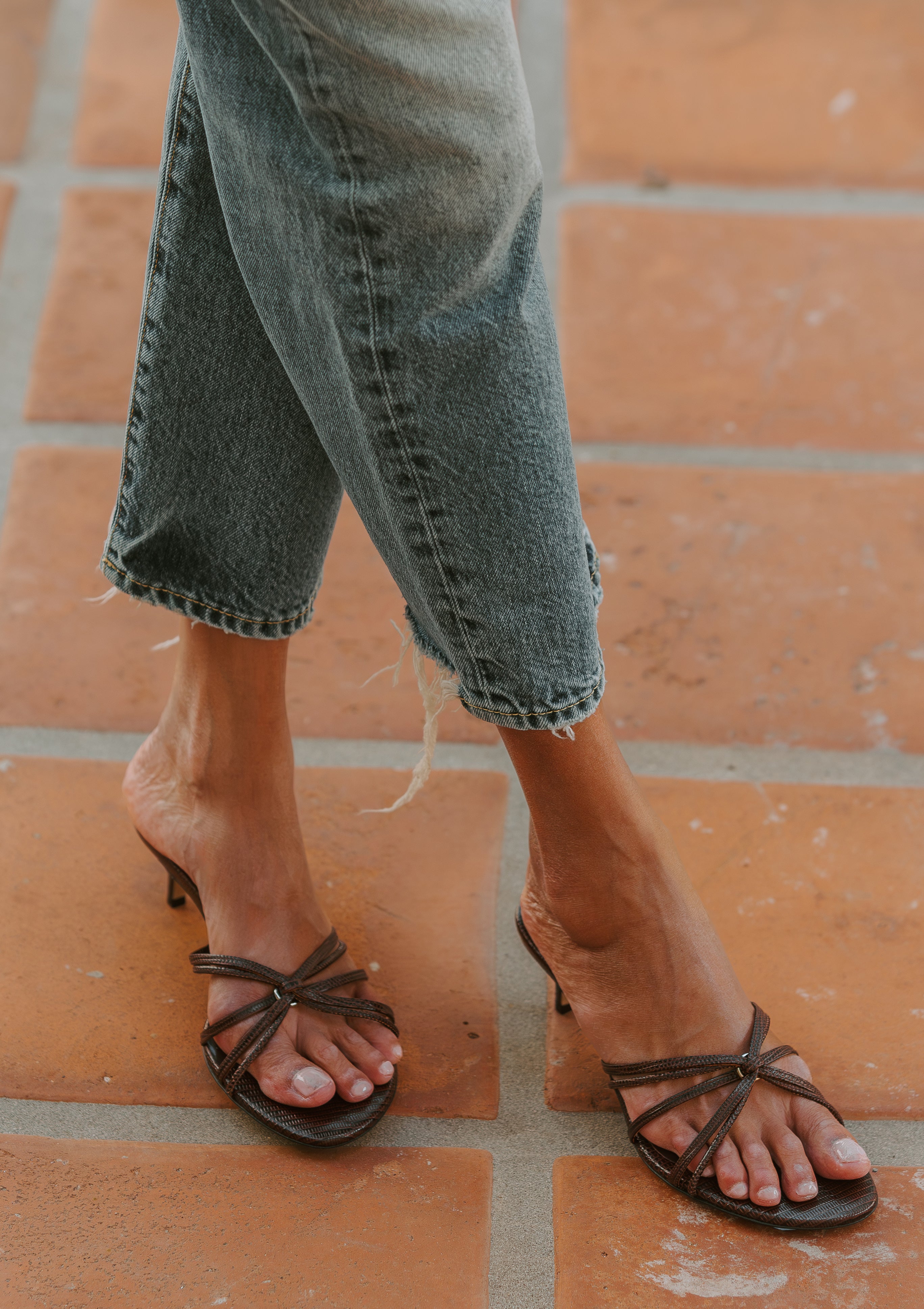 Sofia Strappy Kitten | Bruciato