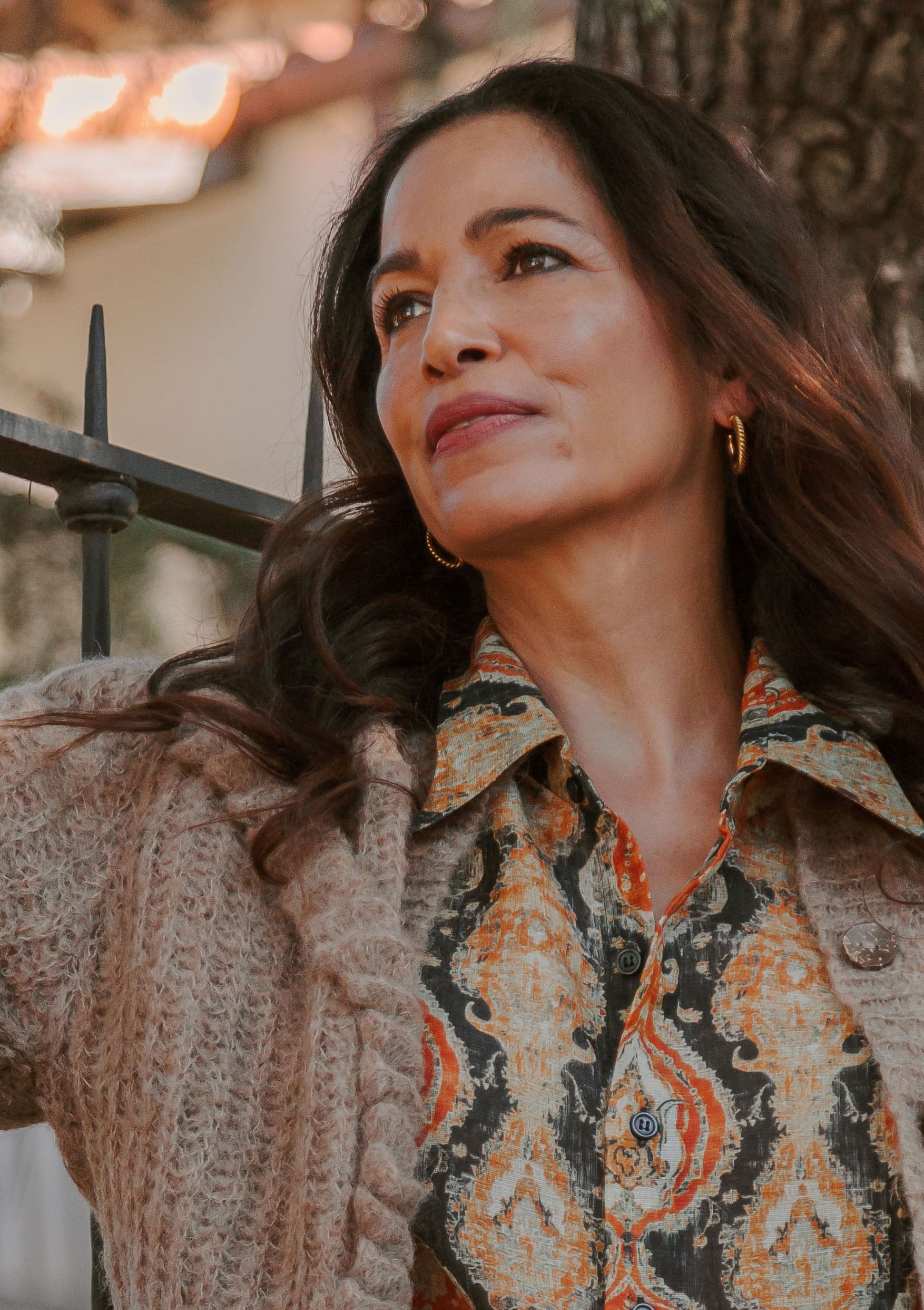 Uzi Mini Hoop Earrings | Gold