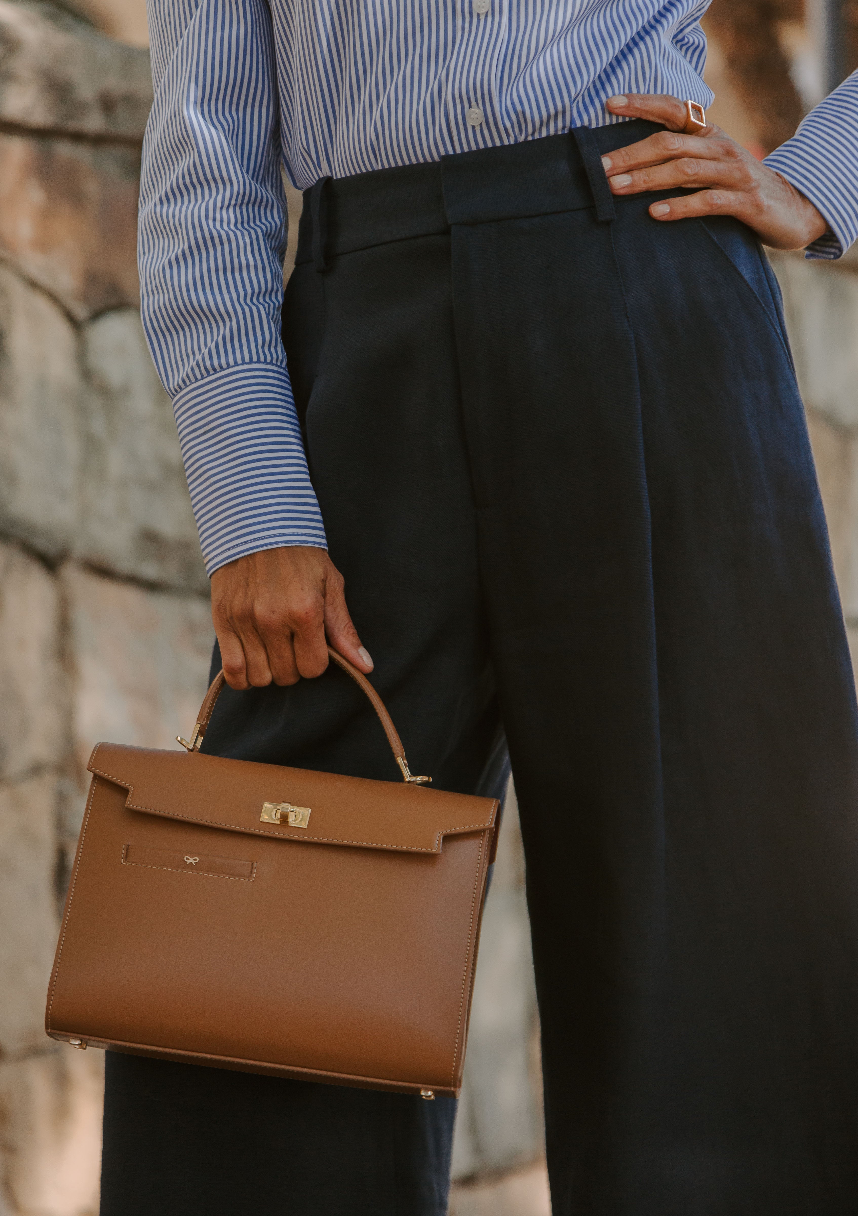 Mortimer Top Handle | Pecan