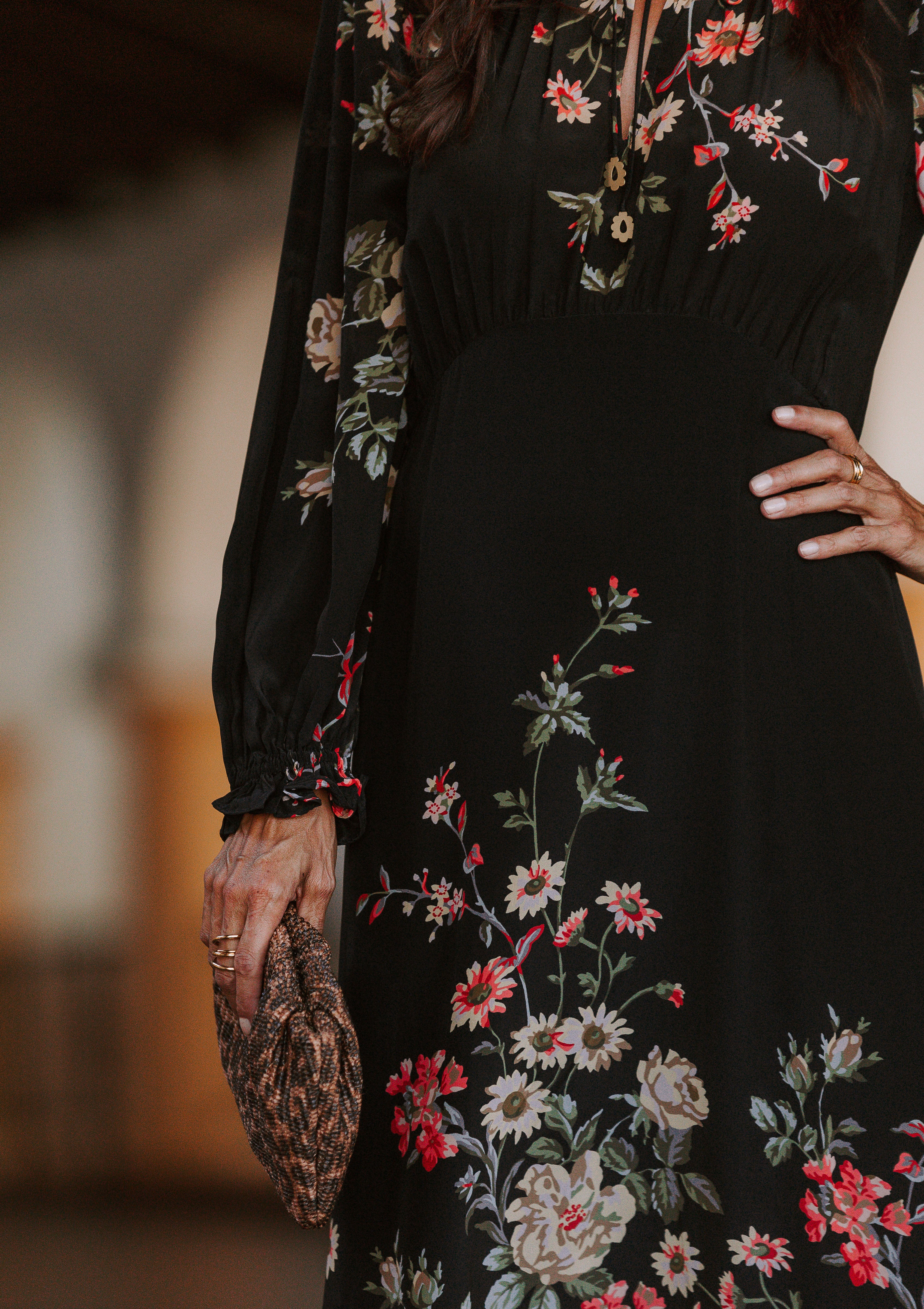 Amali Open Ring | Gold