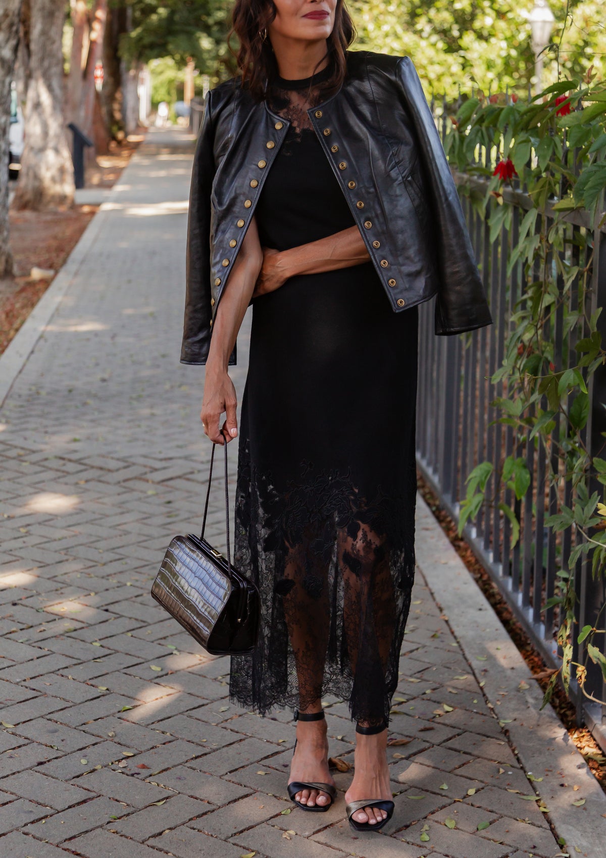 Front Snap Jacket | Black