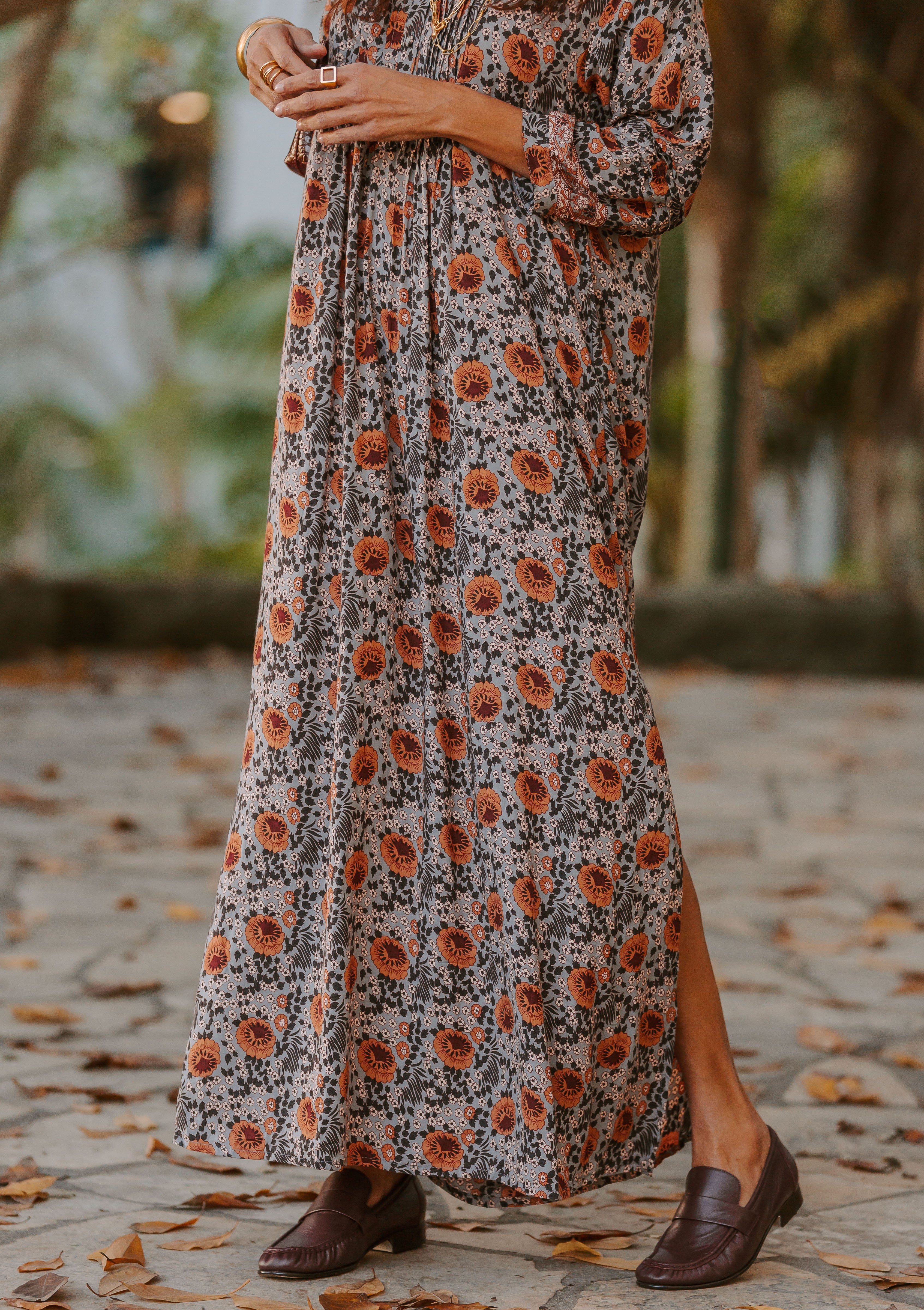 Open Square Statement Ring | Gold