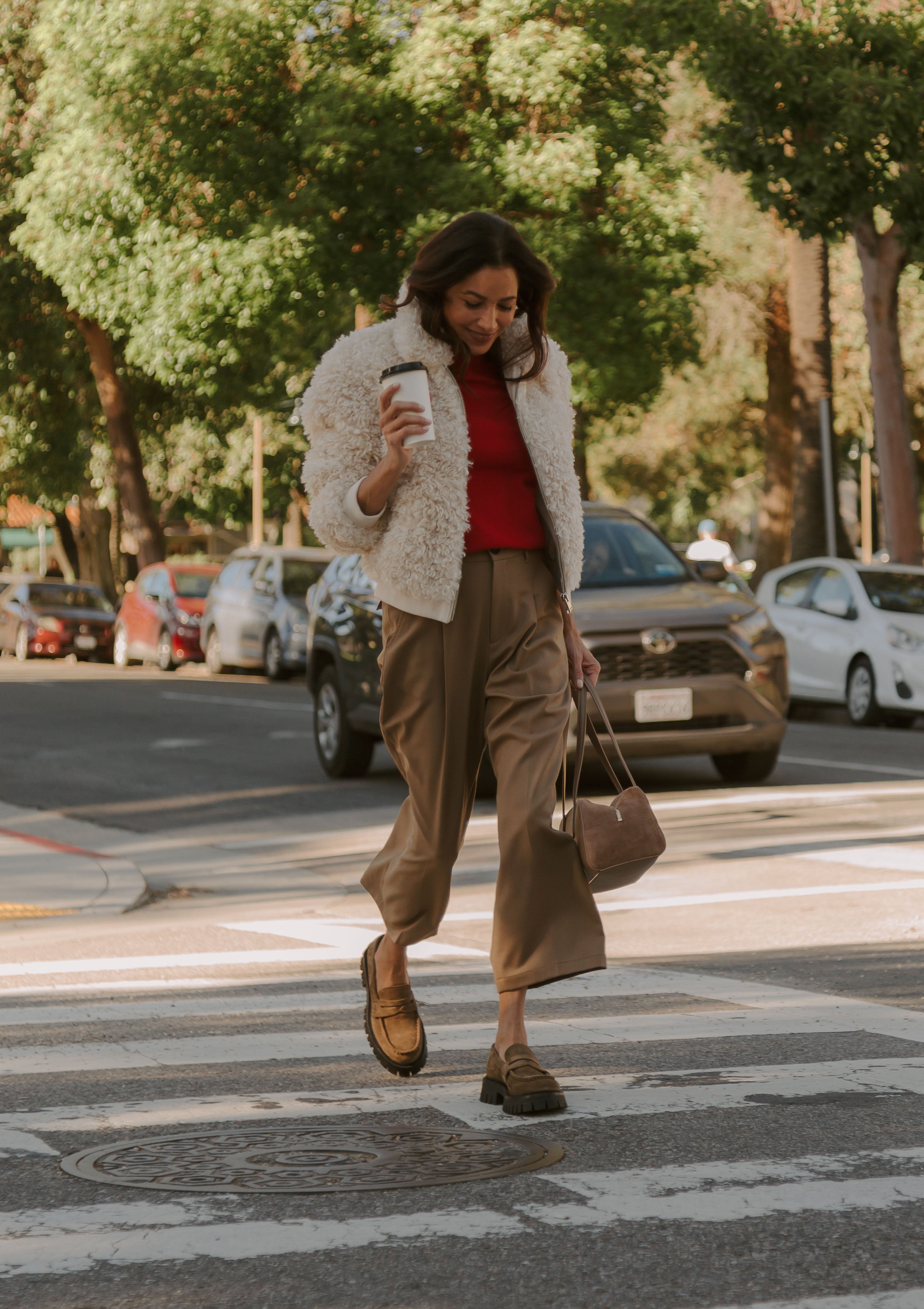 Jerry Rock Suede Loafer | Khaki