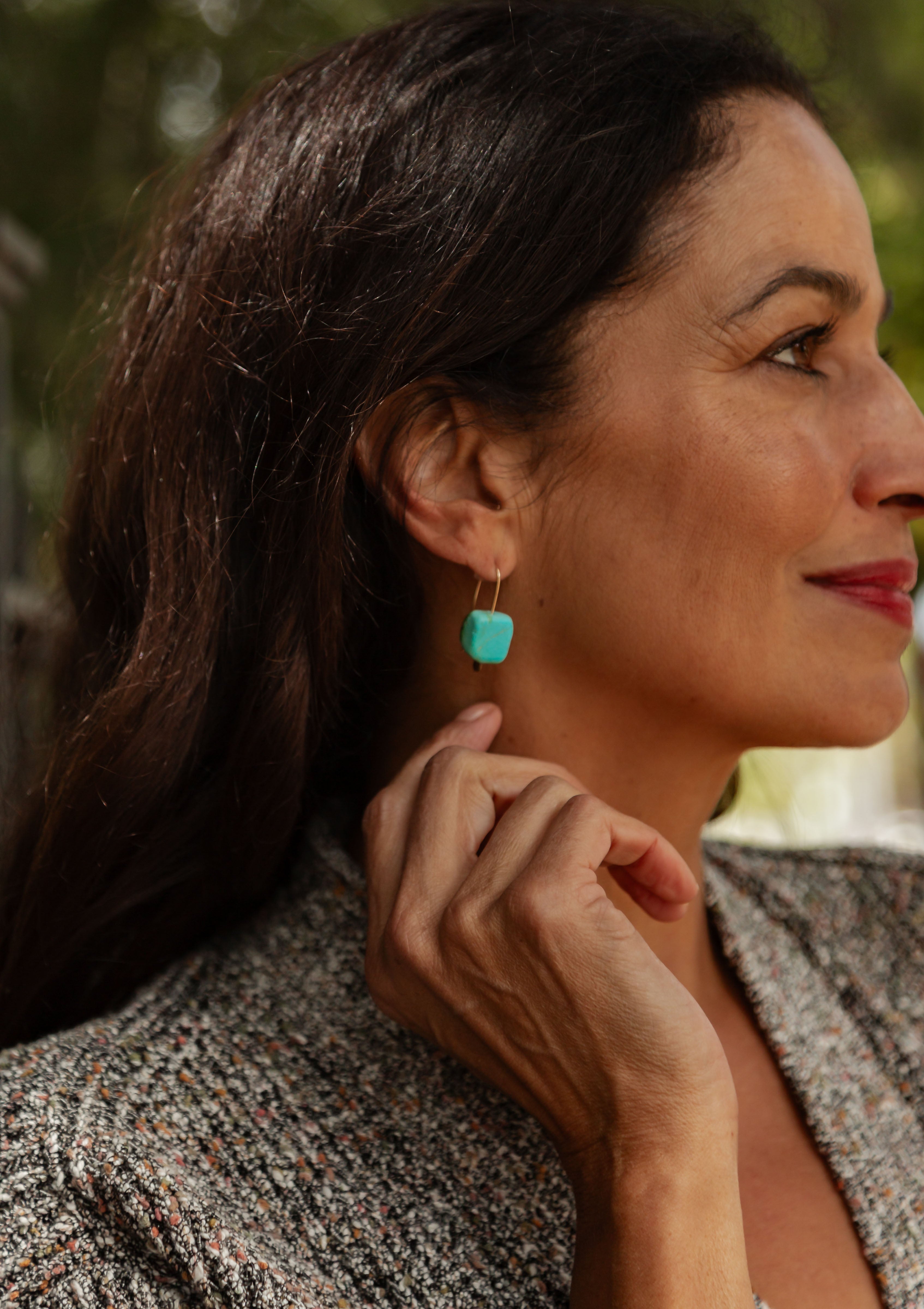Turquoise Drop Earrings
