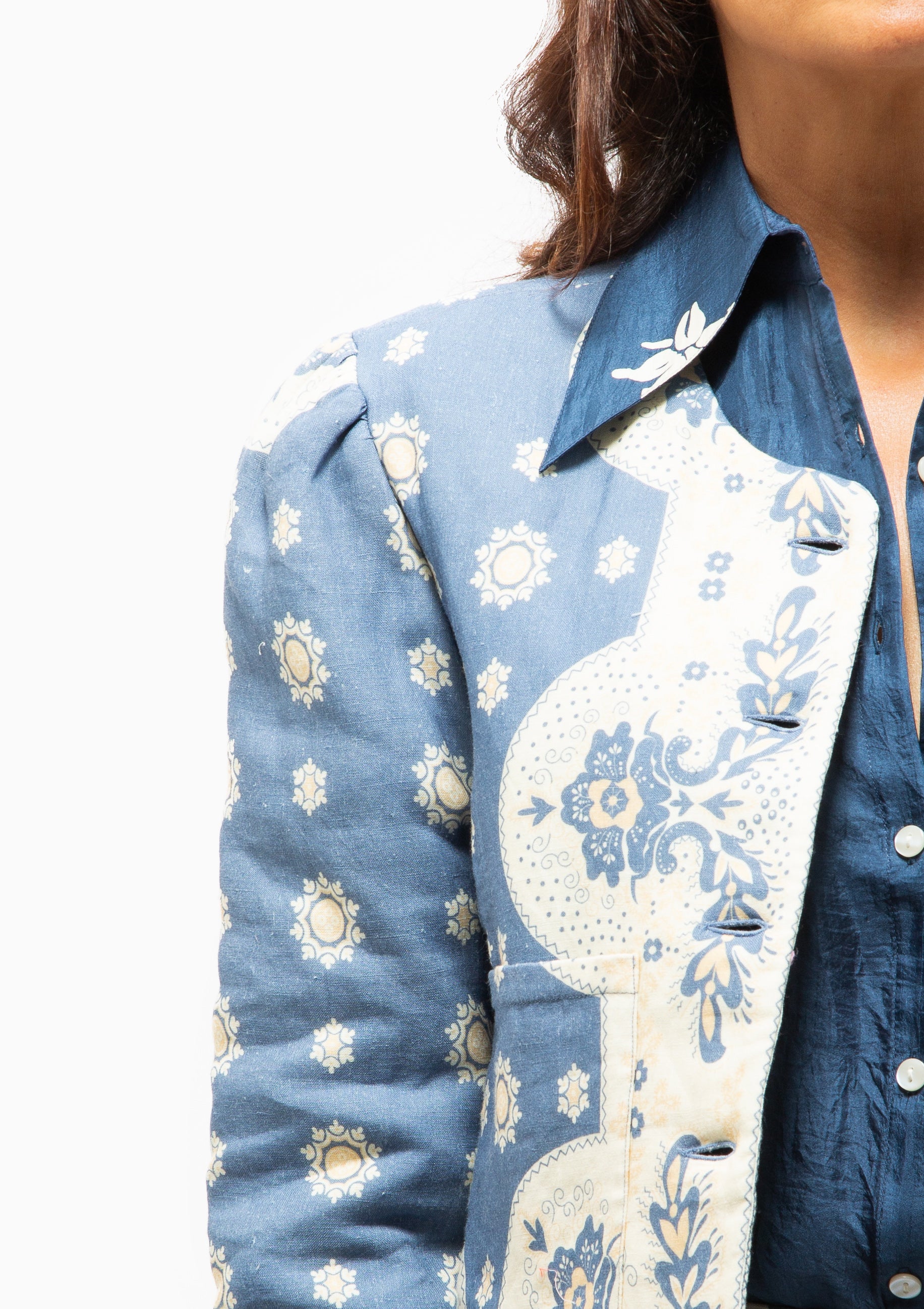 Dorian Bandana Jacket | Marina
