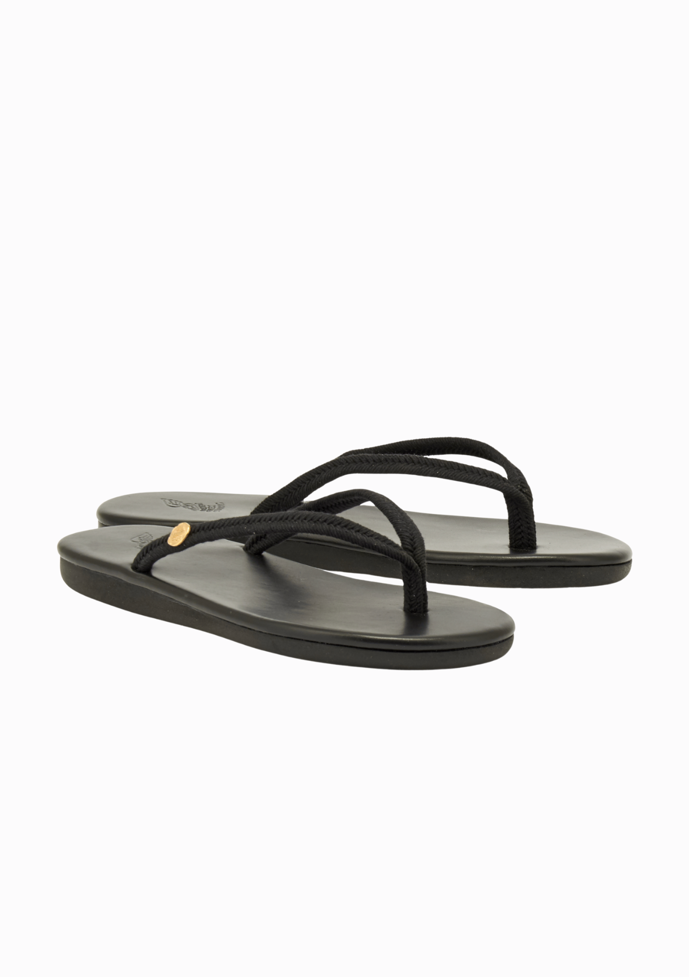 Saionara Rope Sandal | Black