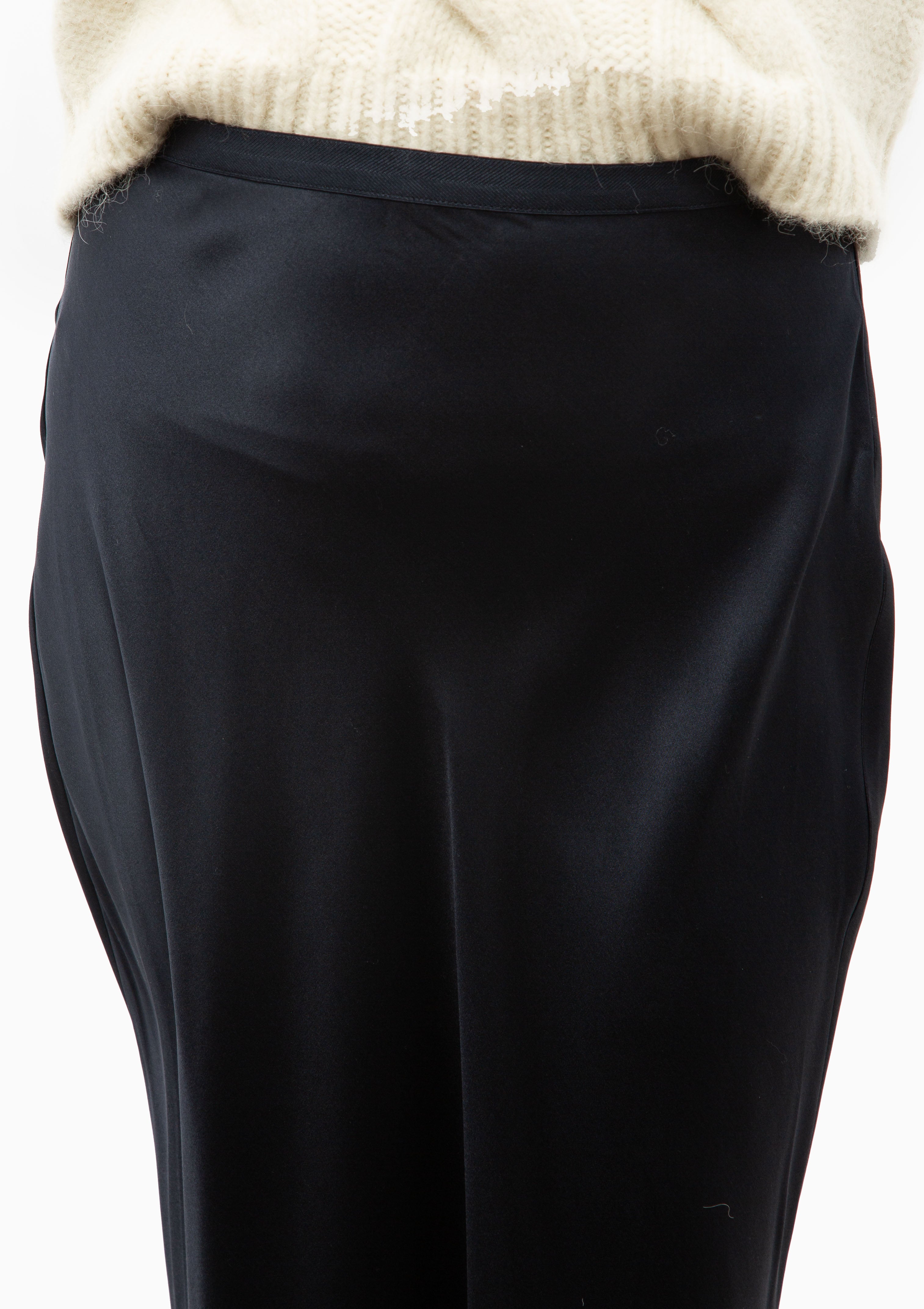 Bar Silk Maxi Skirt | Night Sky