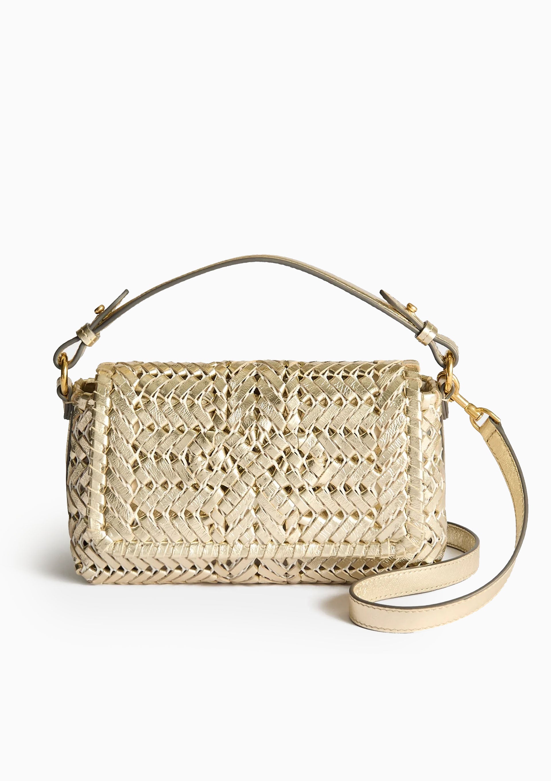 Neeson Crossbody | Platino Gold