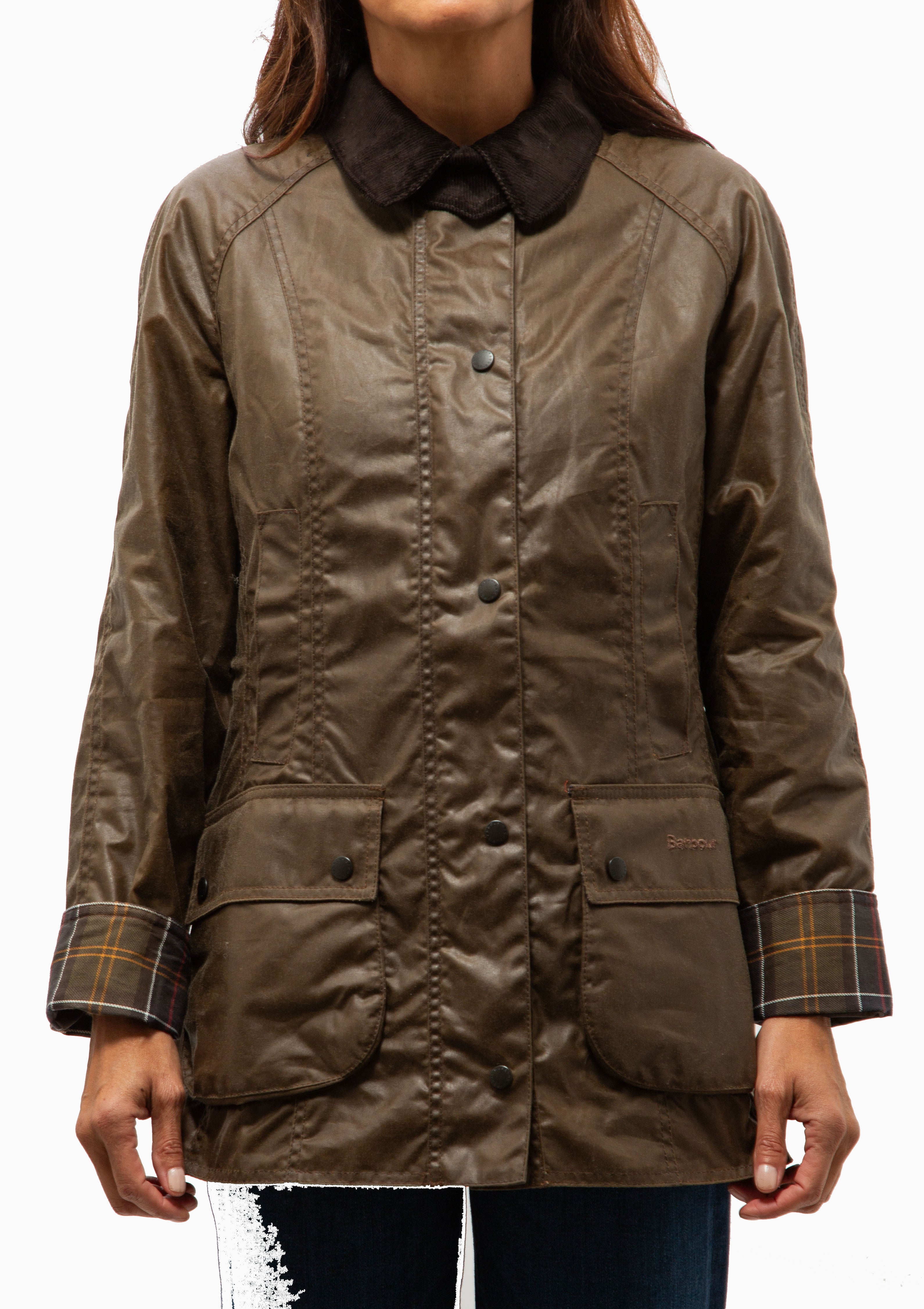 Beadnell Waxed Jacket | Bark