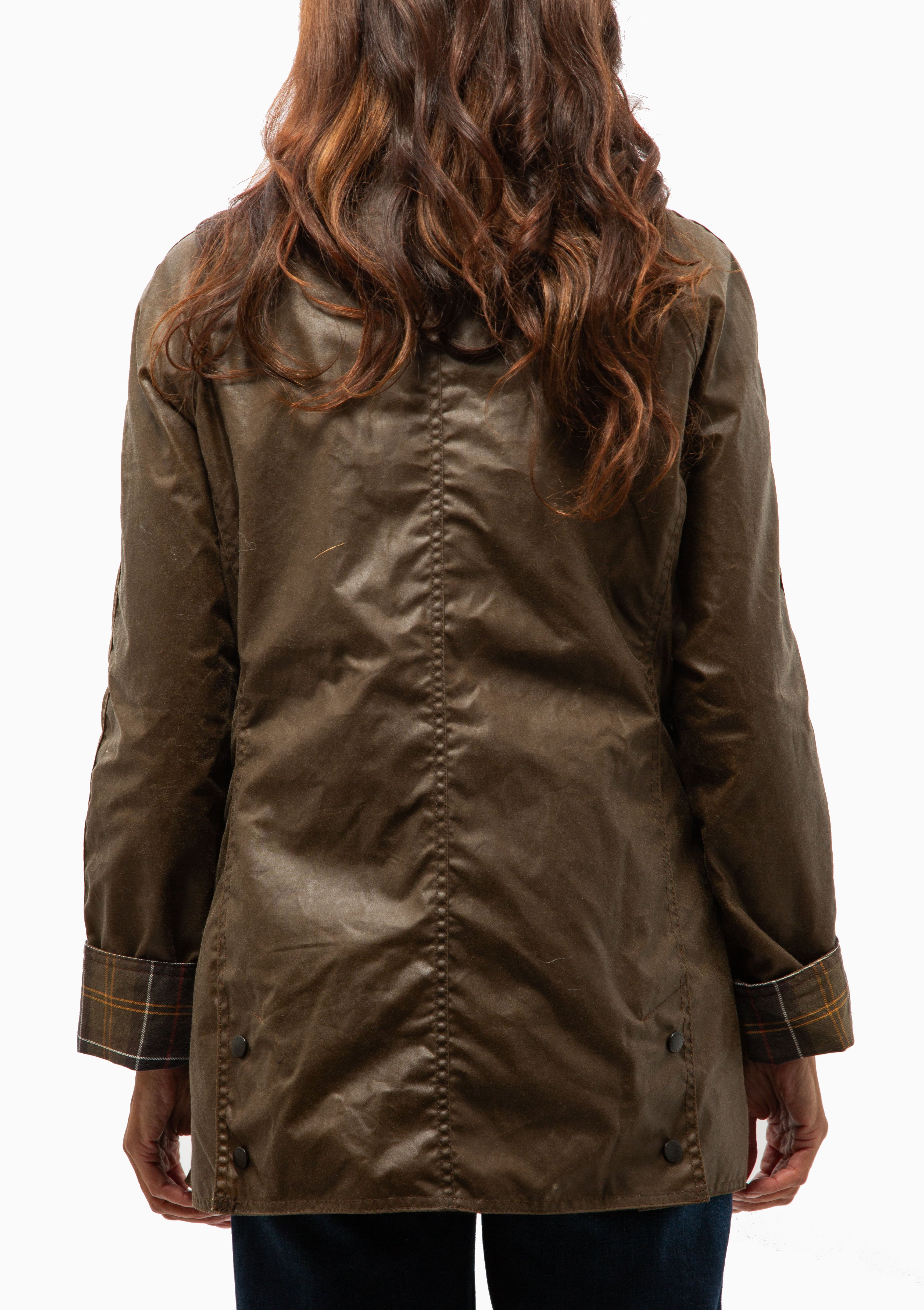 Beadnell Waxed Jacket | Bark