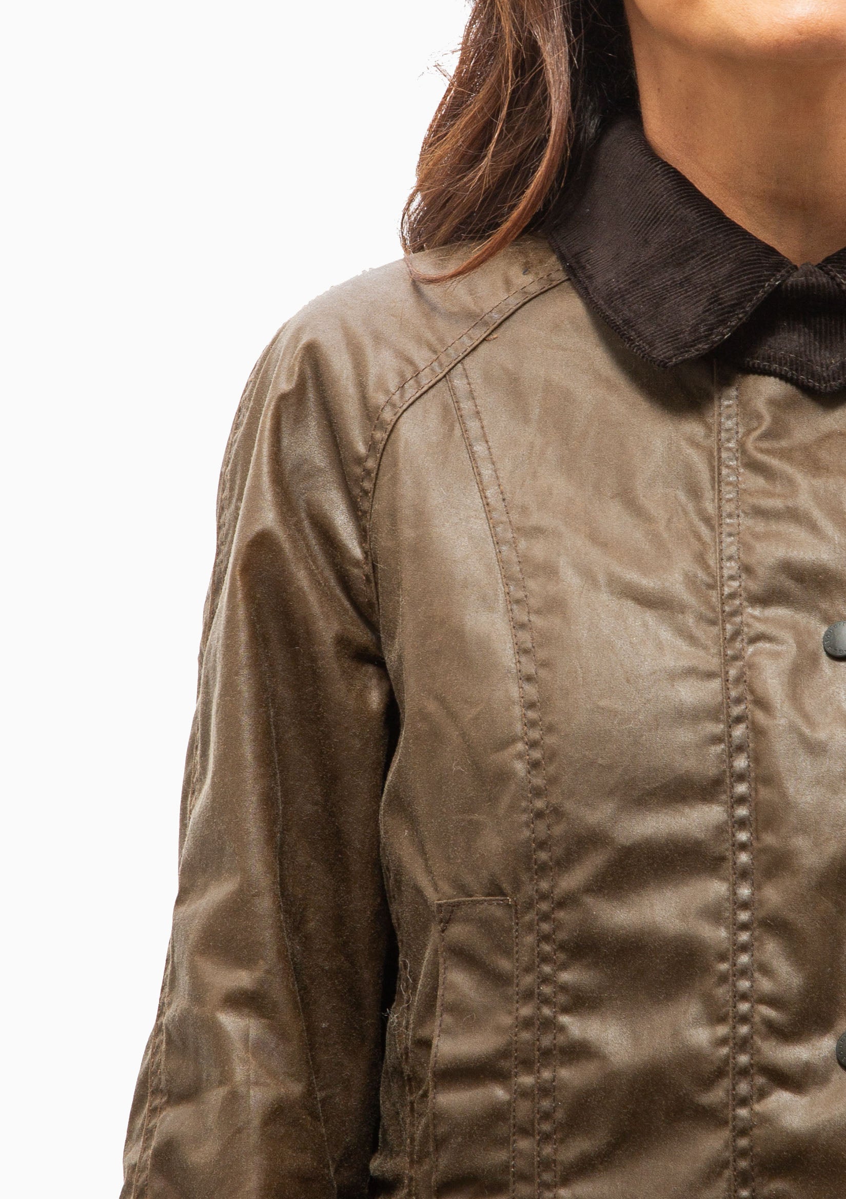 Beadnell Waxed Jacket | Bark