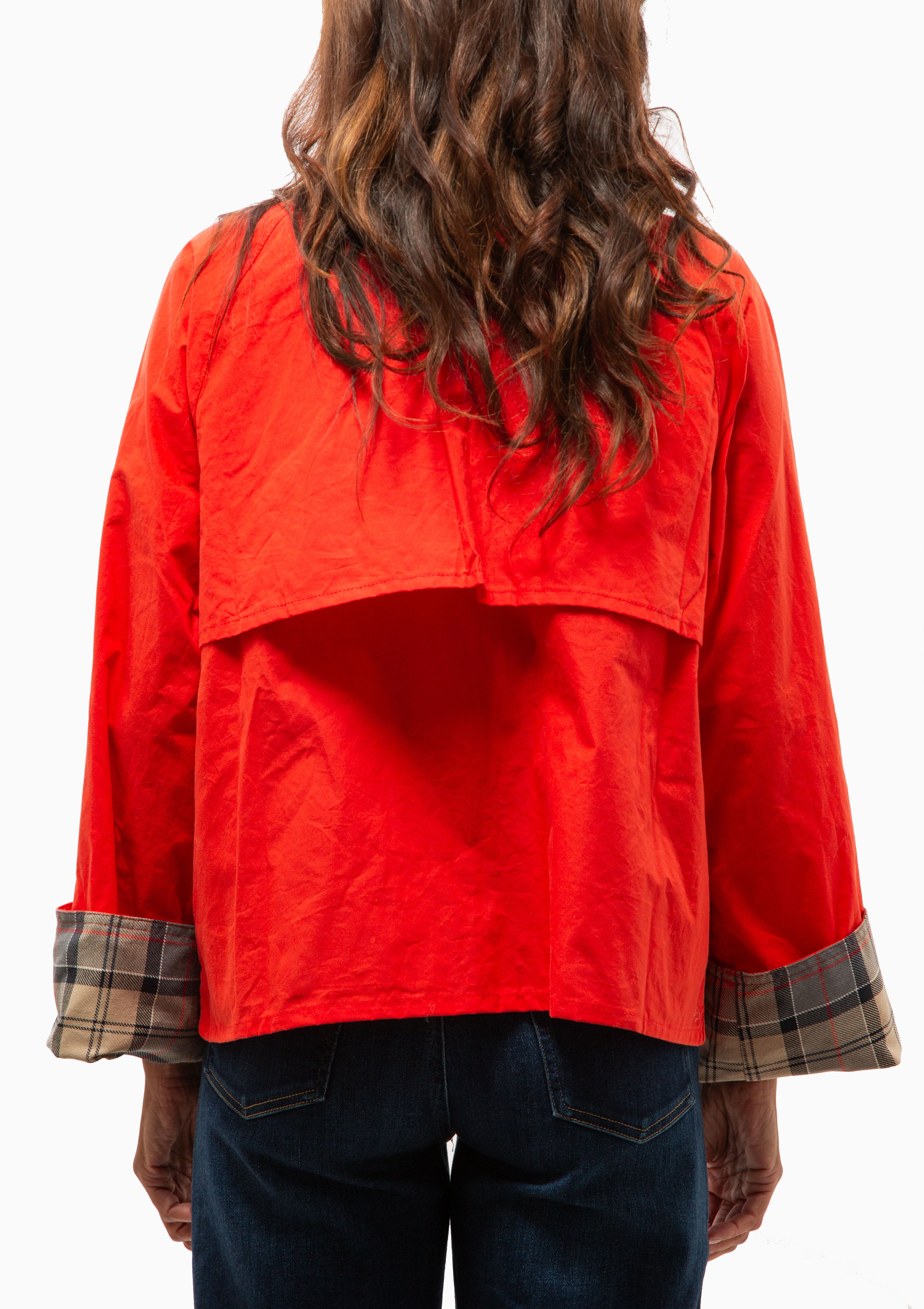Mackworth Casual Jacket | Vermillion/Dress