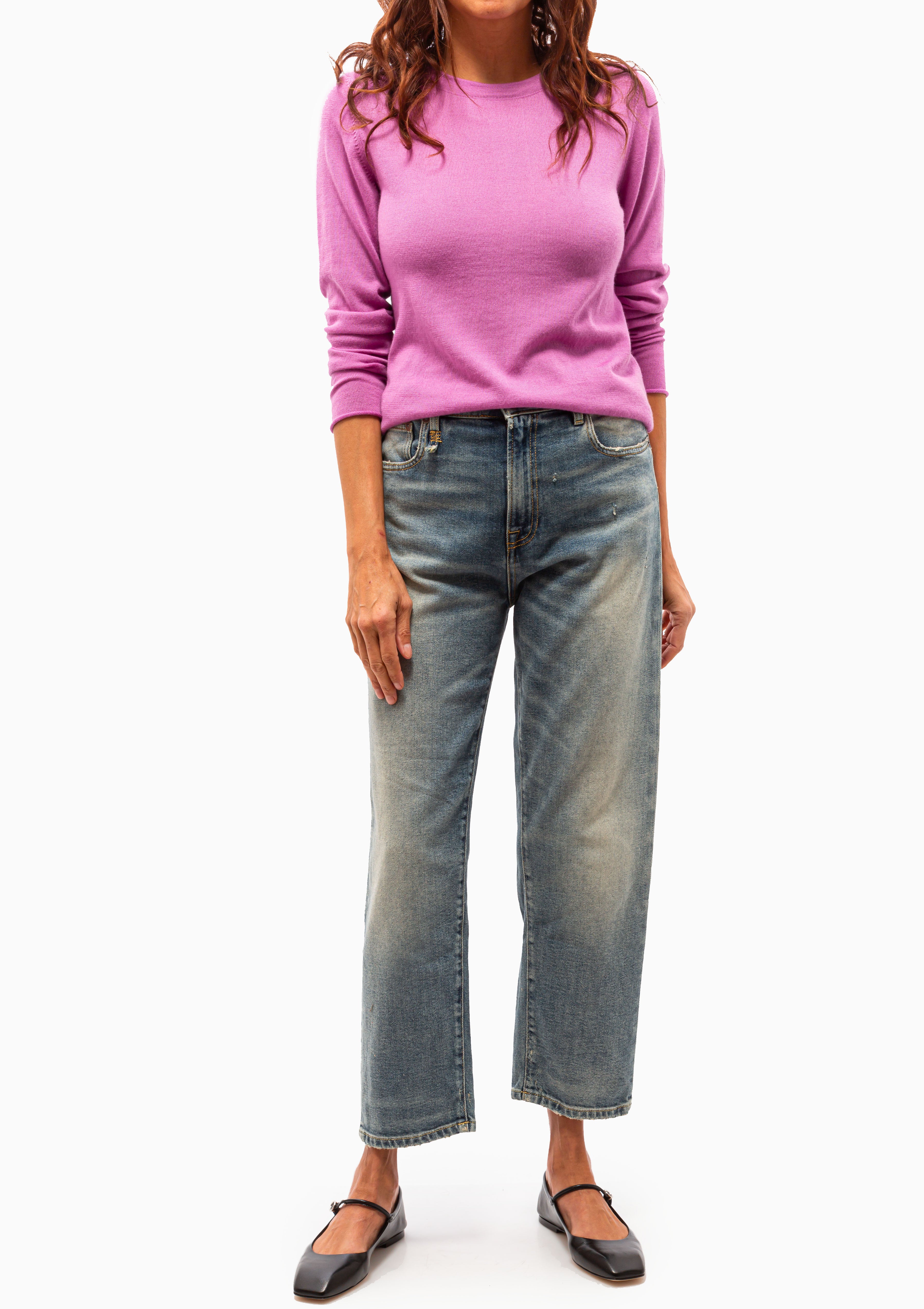 Refine Long Sleeve T-Shirt | Hibiscus