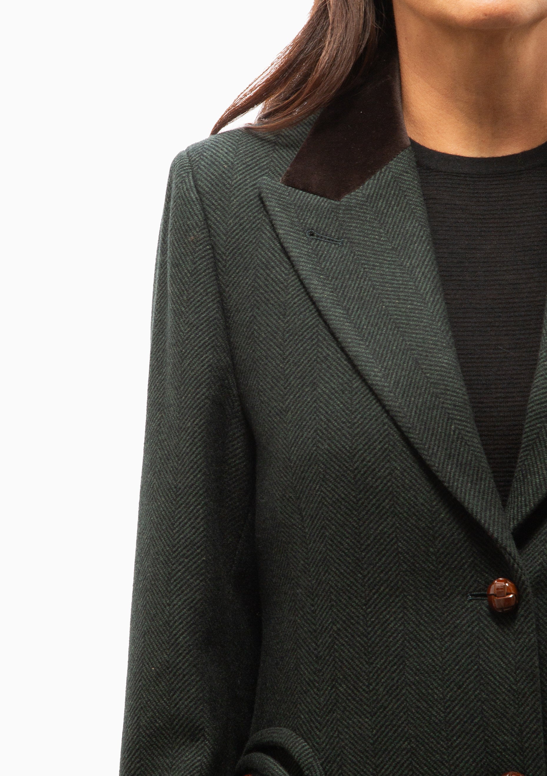 Heck Coat | Cheveyo Dark Green