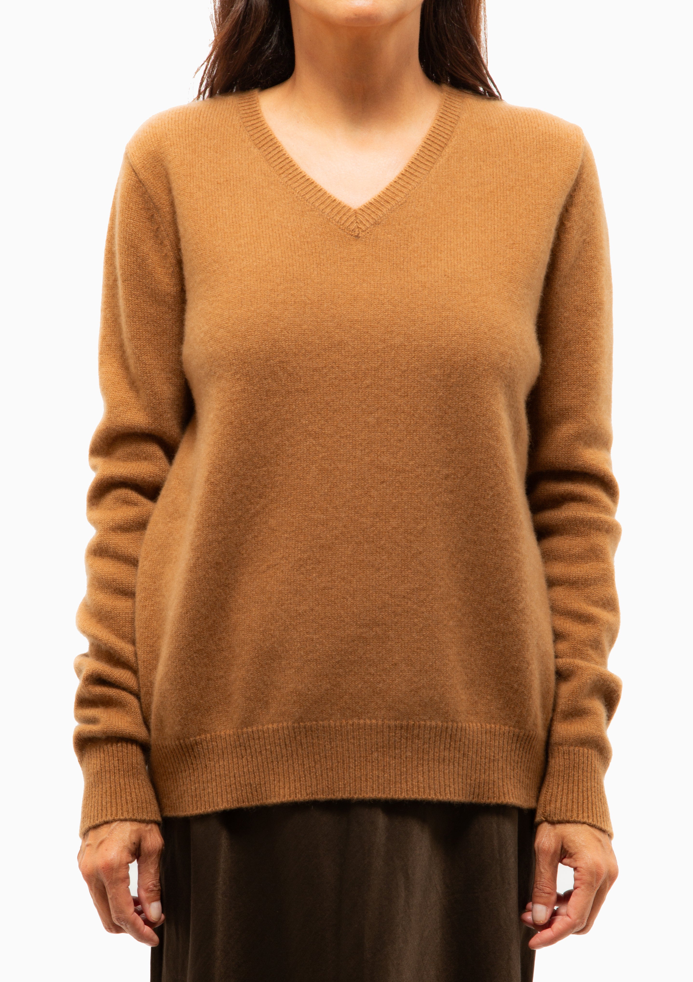 Regular Royal Paul V Sweater | Chestnut