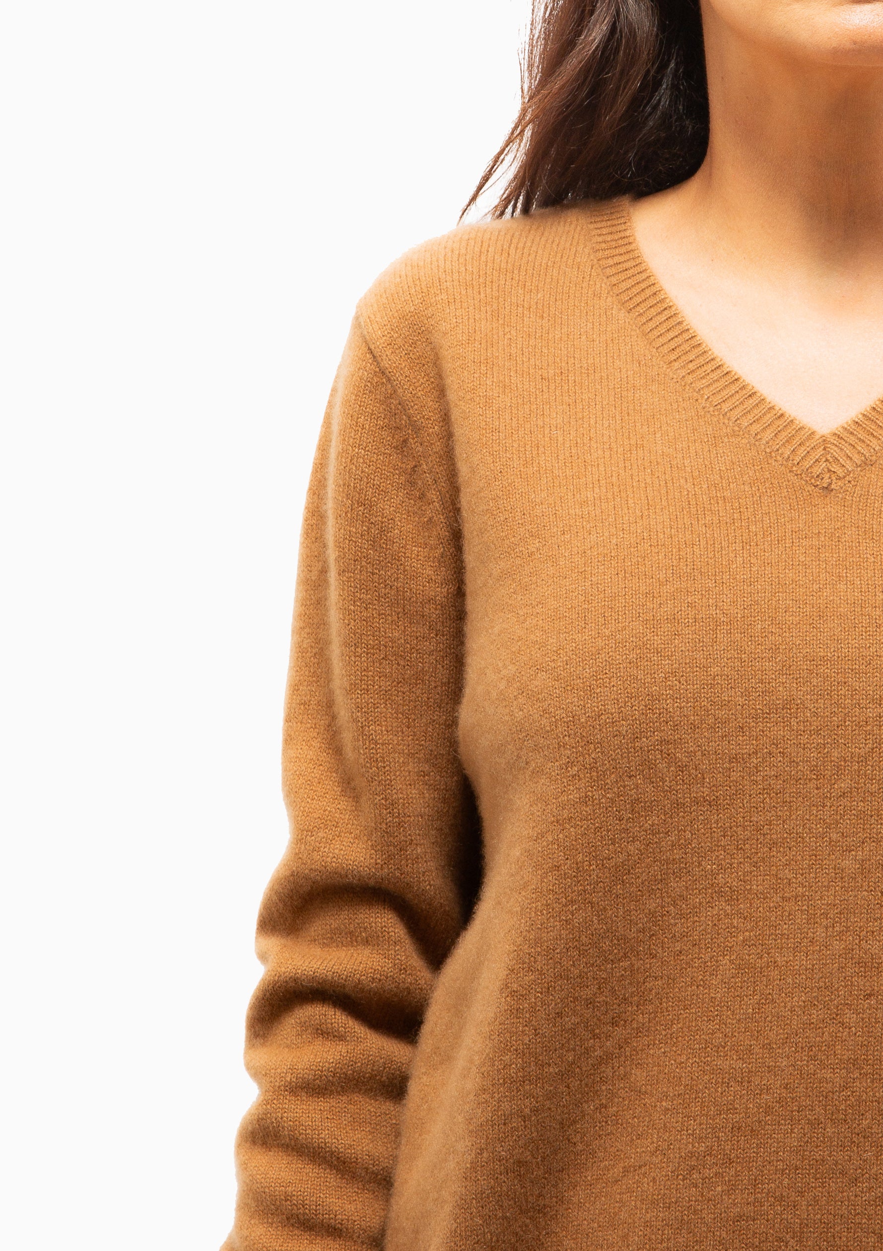 Regular Royal Paul V Sweater | Chestnut