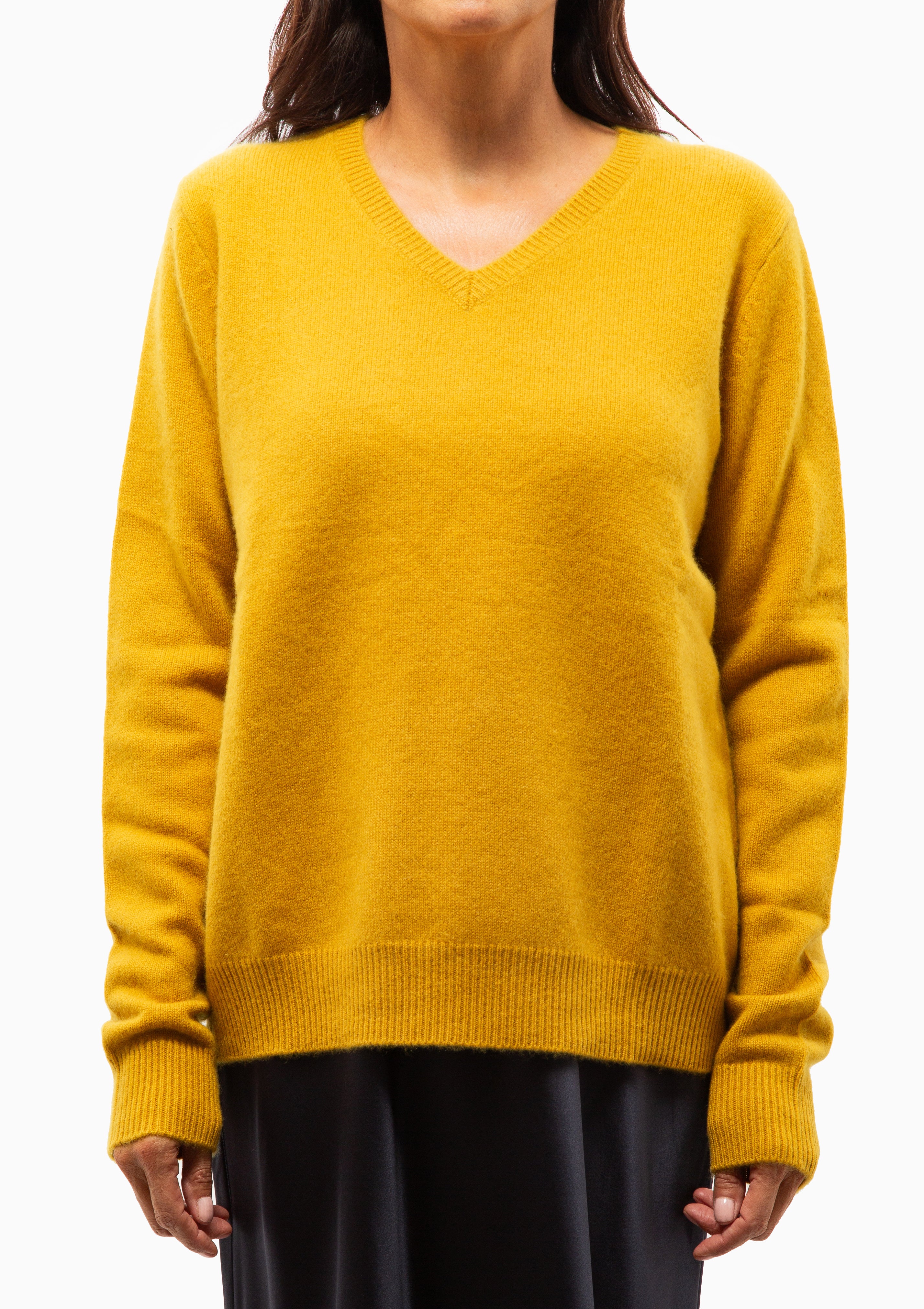 Regular Royal Paul V Sweater | Dijon