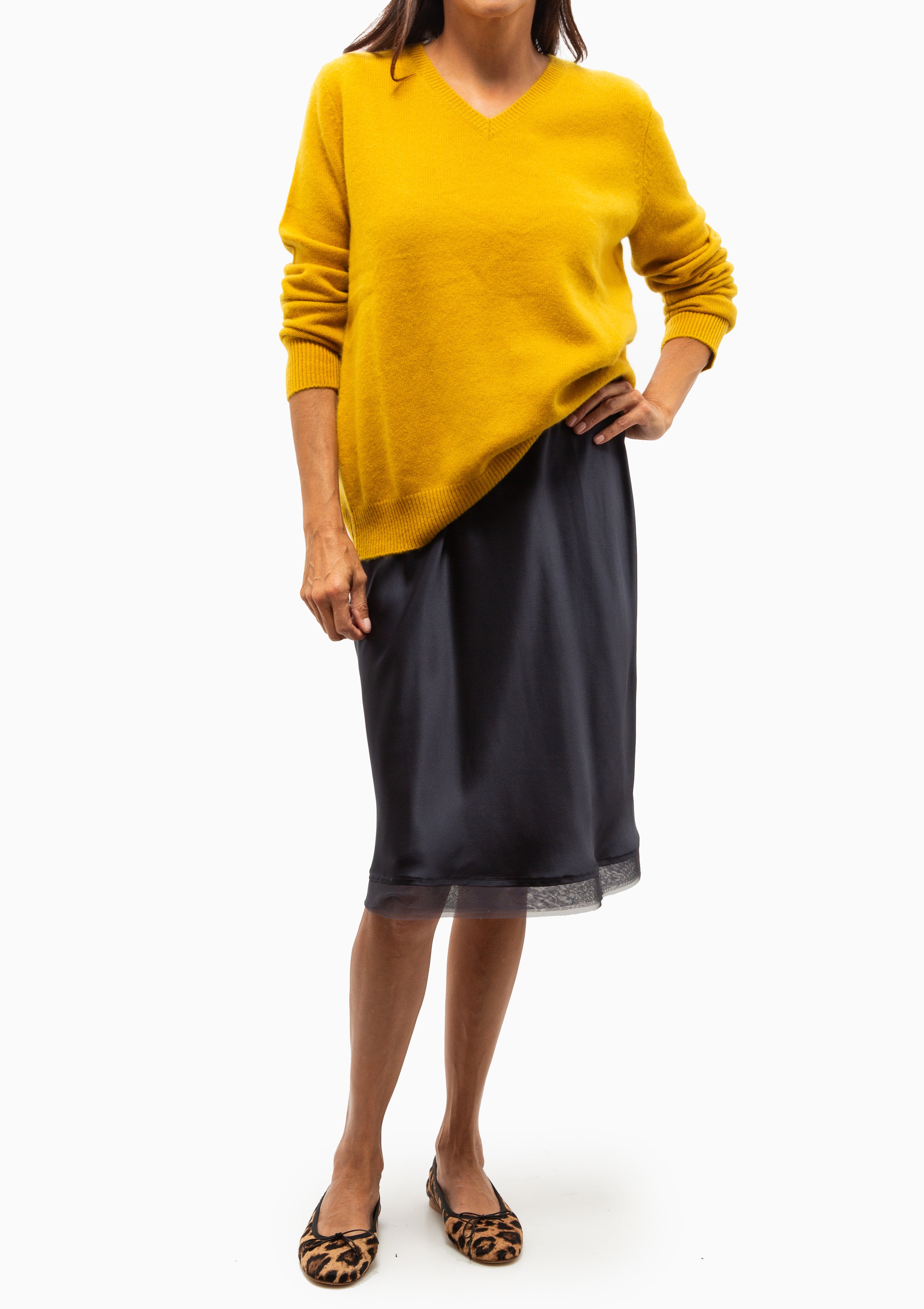 Regular Royal Paul V Sweater | Dijon