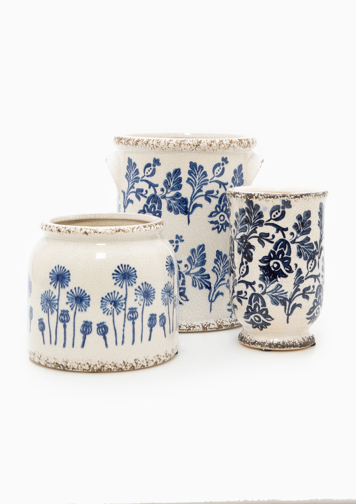 Blue Floral Vase | Mini