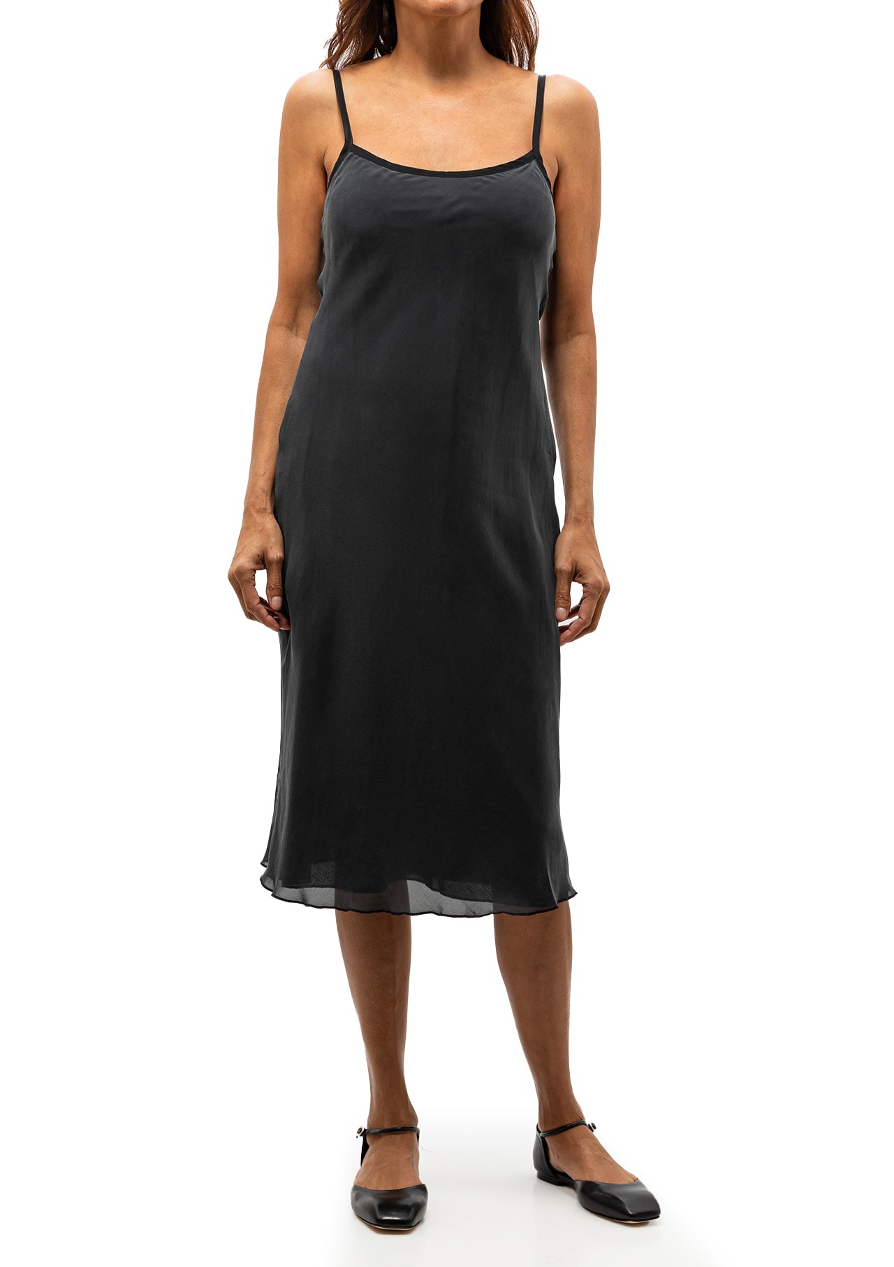 Double Classic Slip | Coal