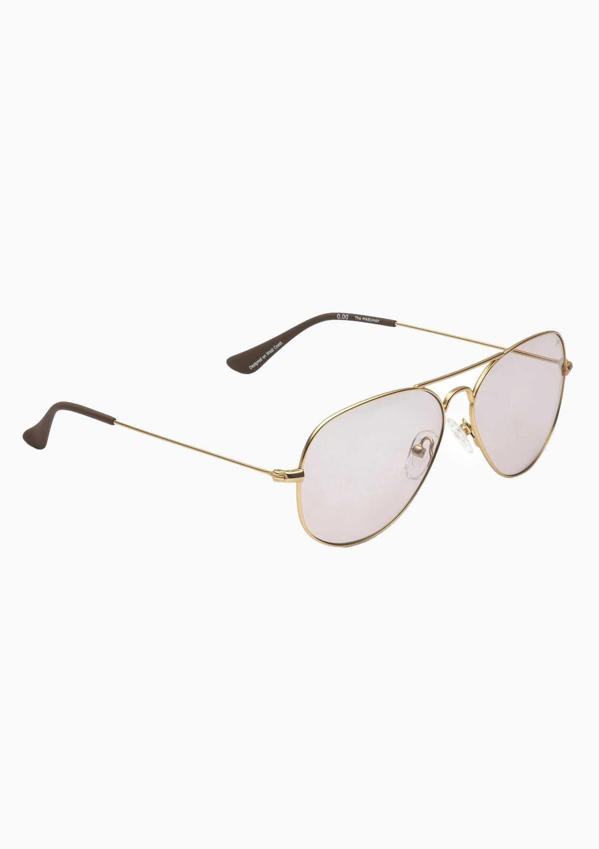 Mabuhay Reading Glasses | Matte Gold/Charcoal