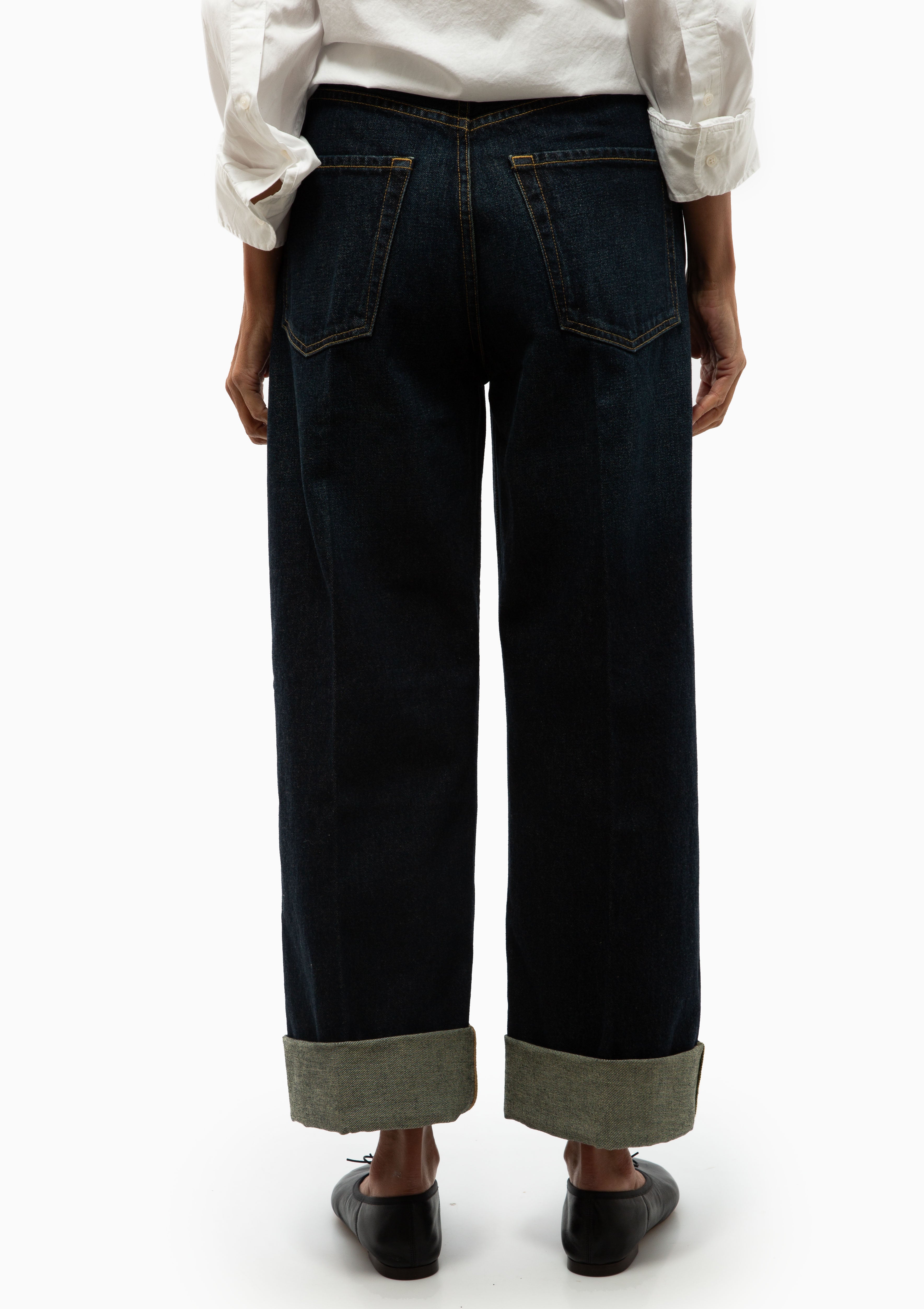 Ayla Baggy Cuffed Crop | Bravo