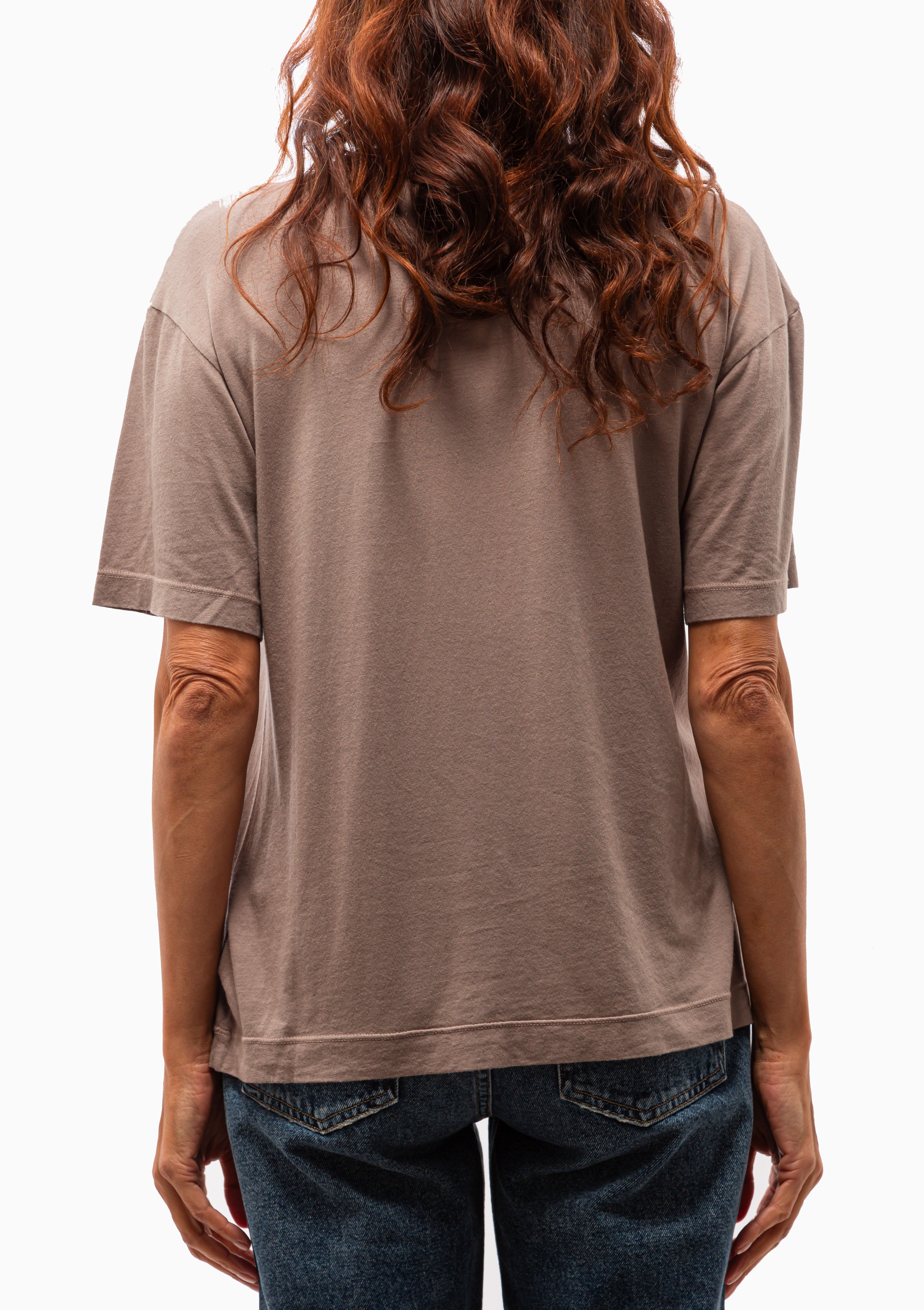 Elisabetta Relaxed Tee | Taupe