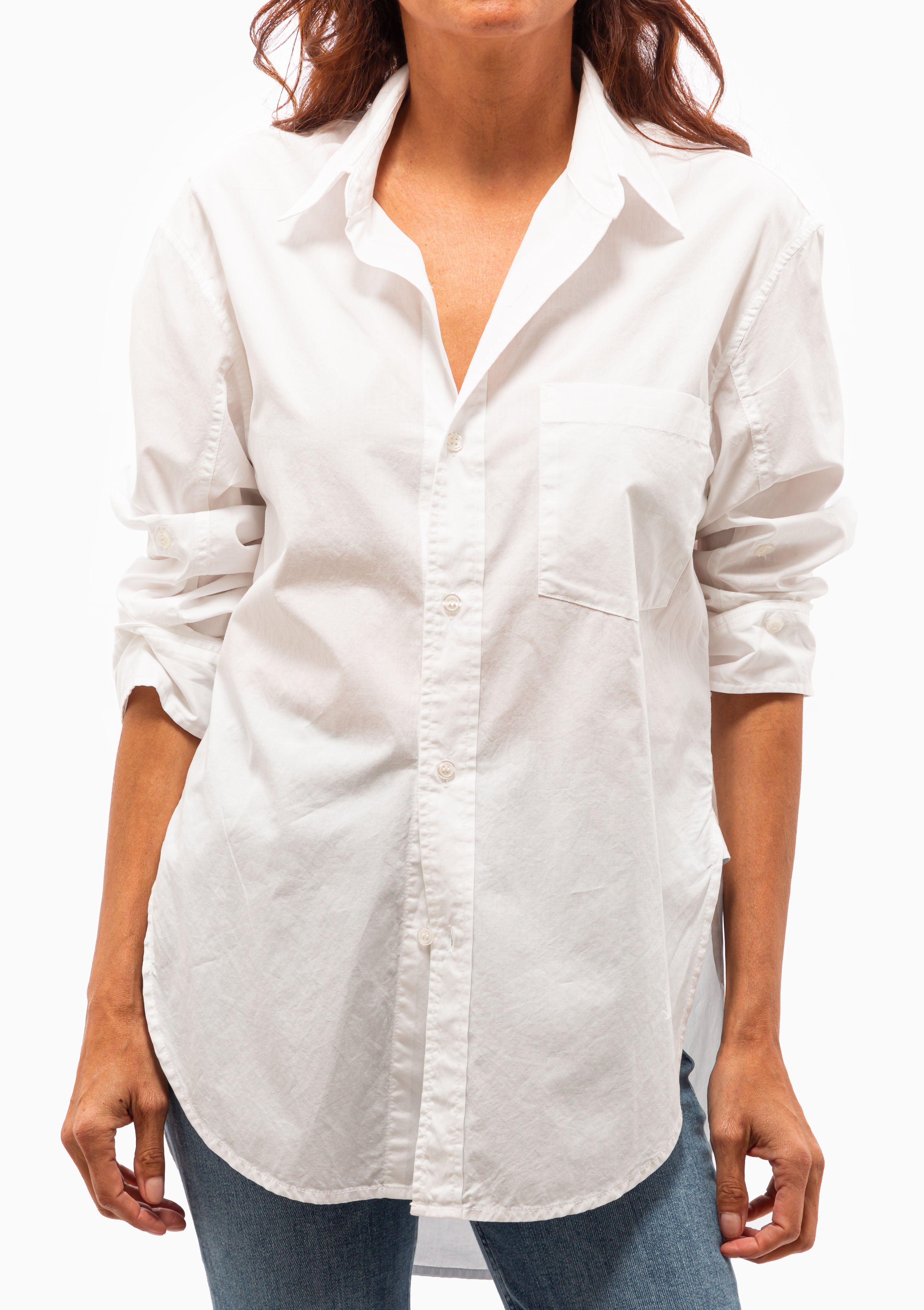 Kayla Shirt | Optic White