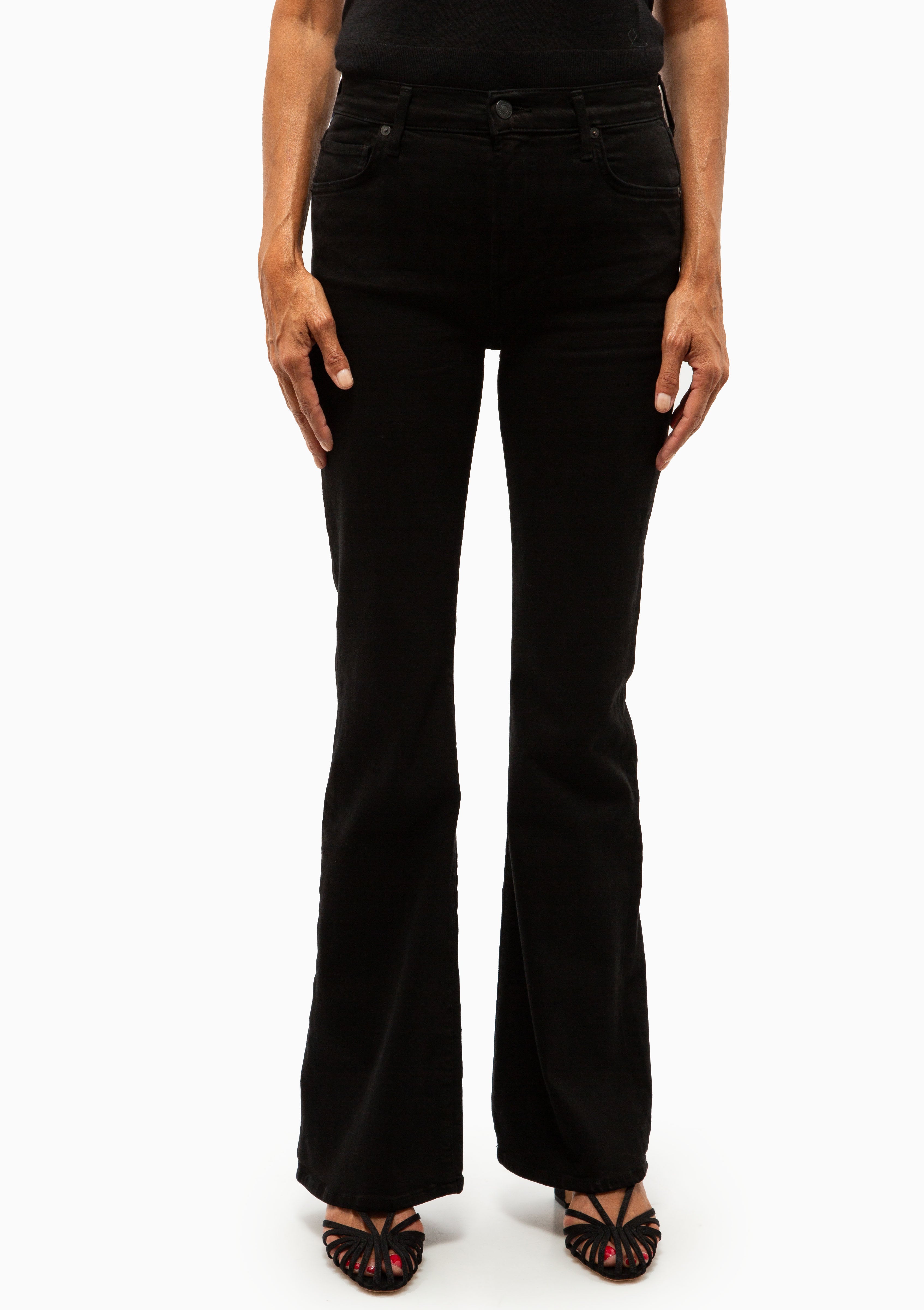 Lilah High Rise Bootcut 32.5" | Plush Black