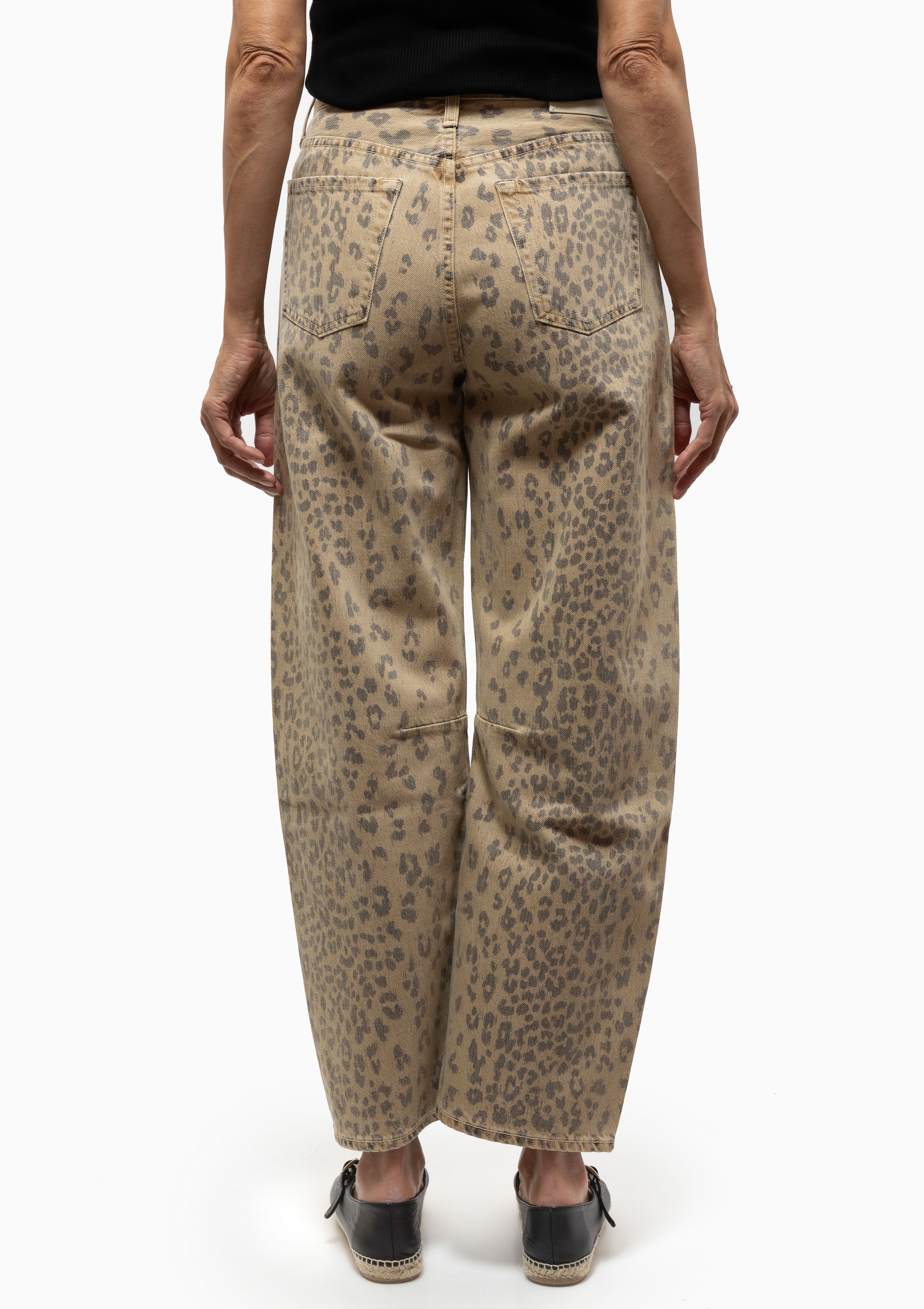 Miro Relaxed Jean | Natural Cheetah