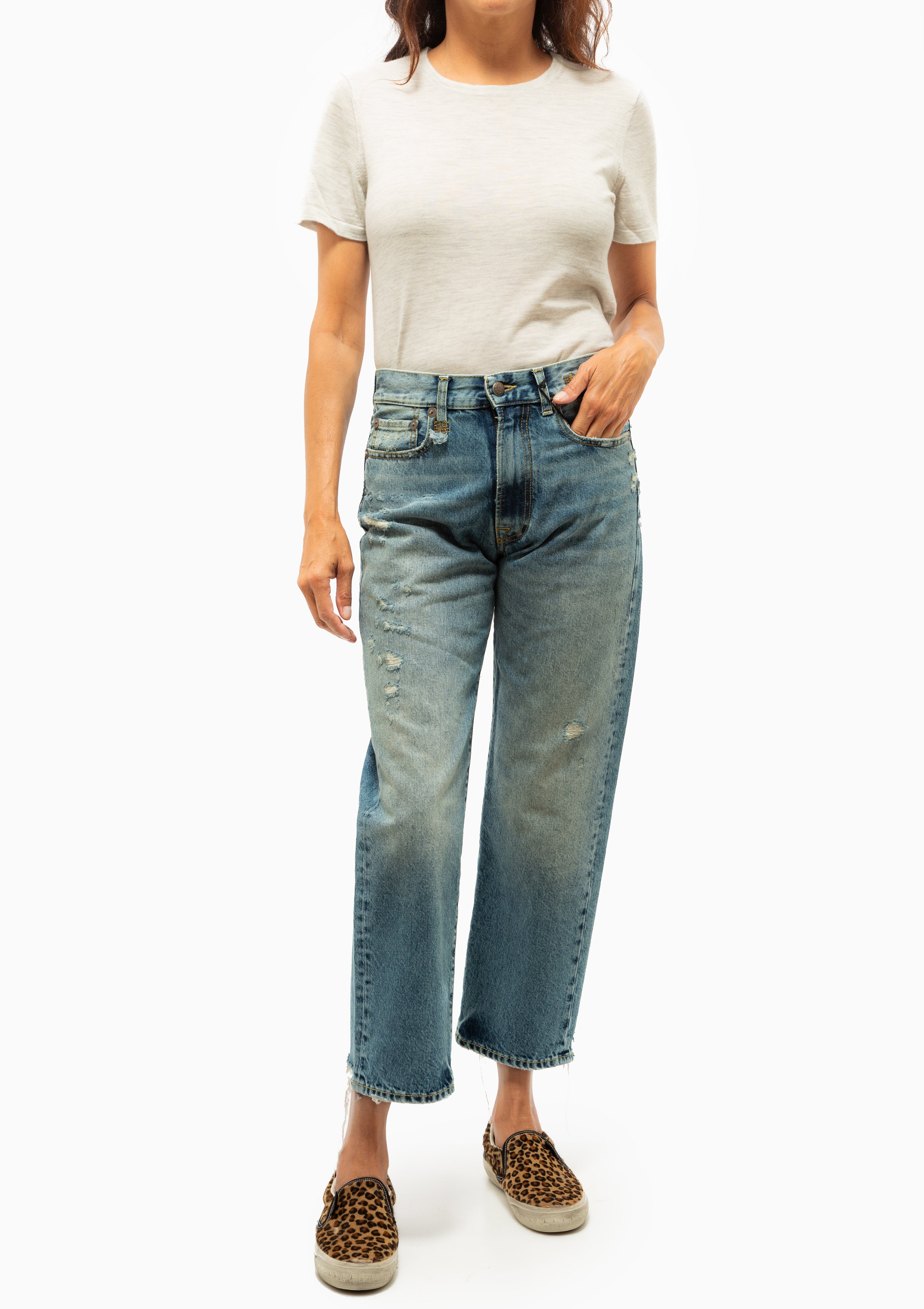 Jasper Boxy Tee | Blizzard