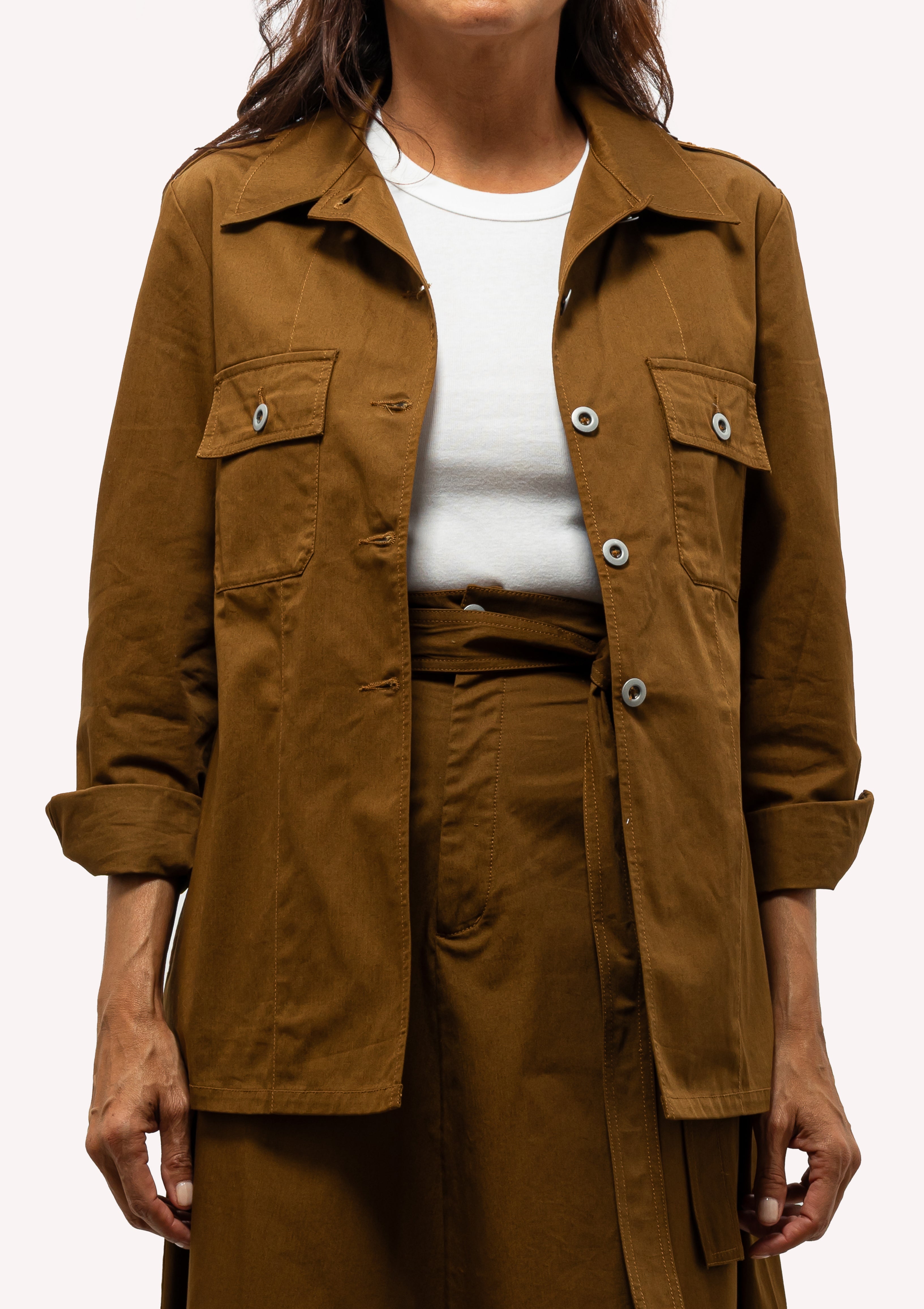 Malia Jacket | Tobacco