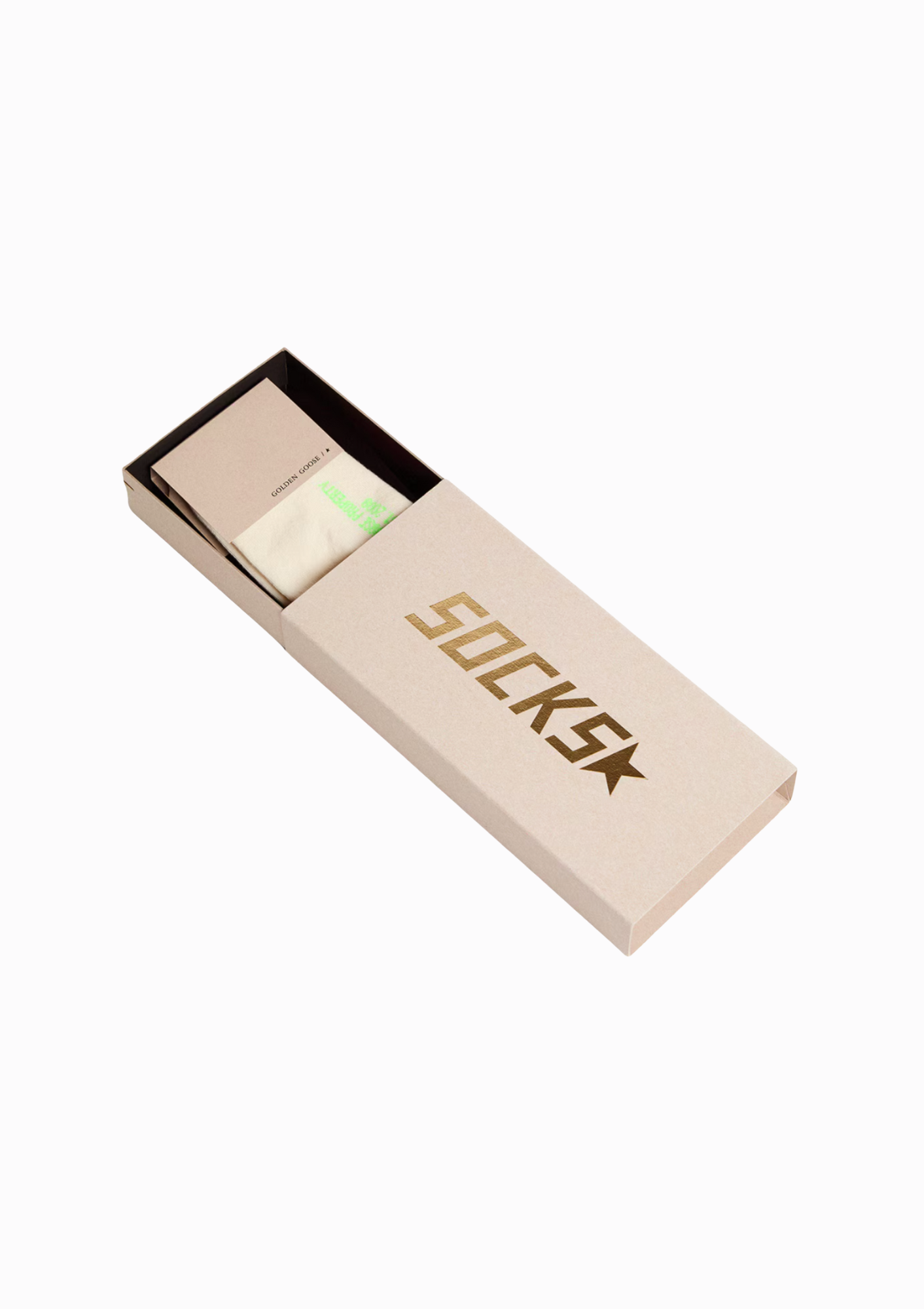 Distressed Details Stripe Socks, White | 2-Tone