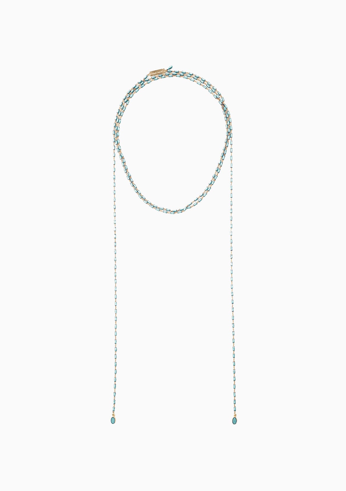 Casablanca Necklace Scarf | Aqua