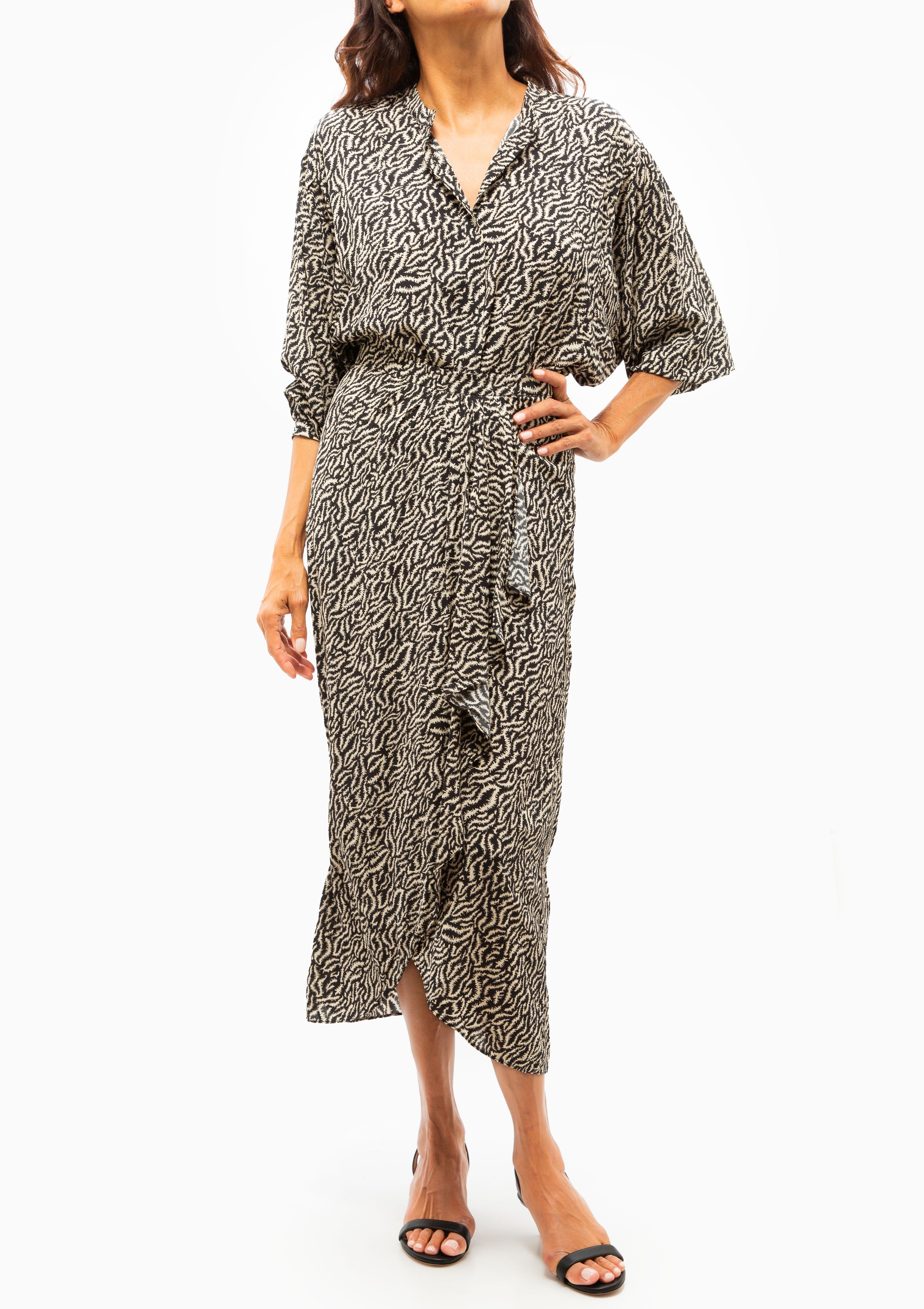 Catchell Shirt | Ecru/Black