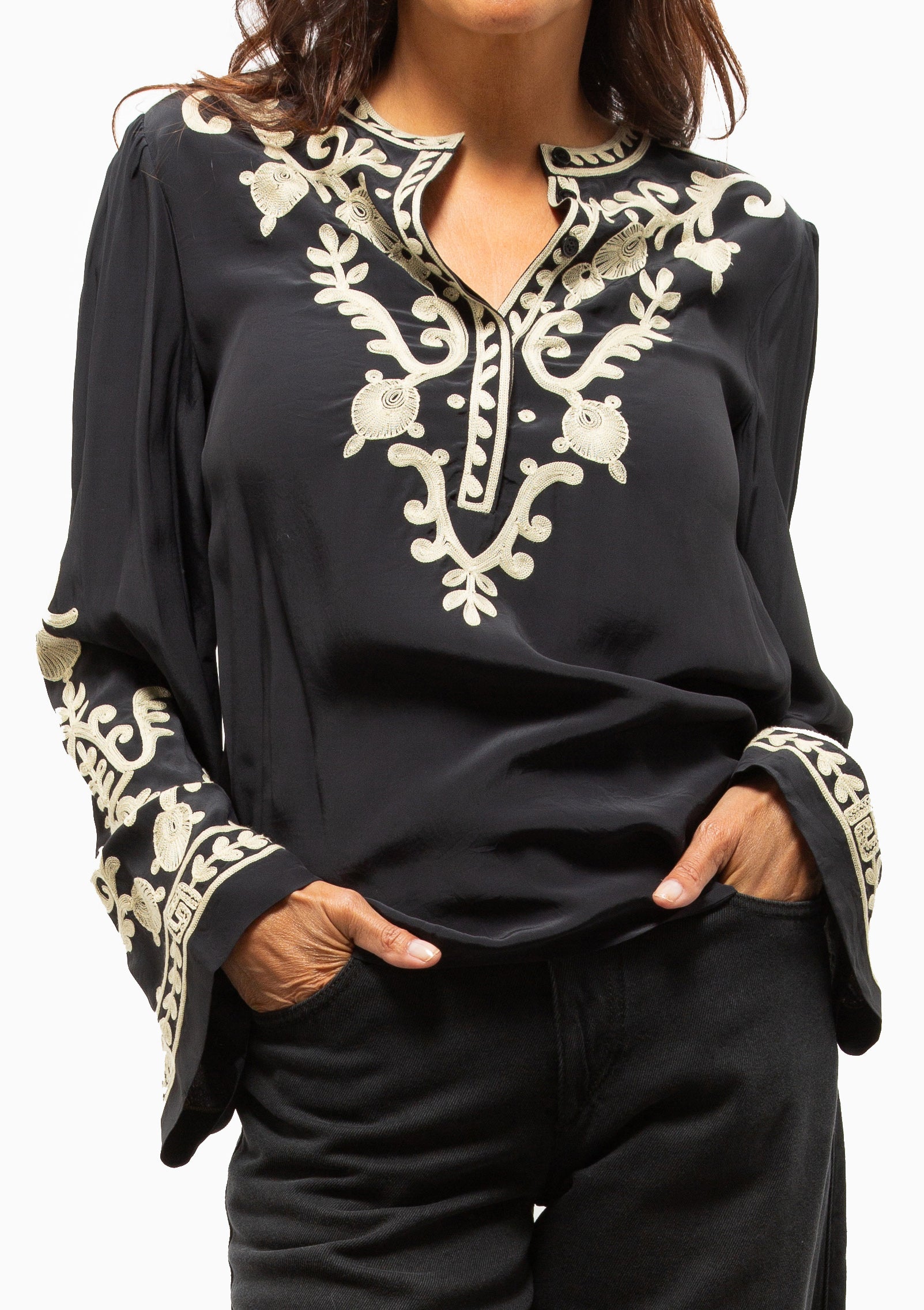 Falonne Top | Black
